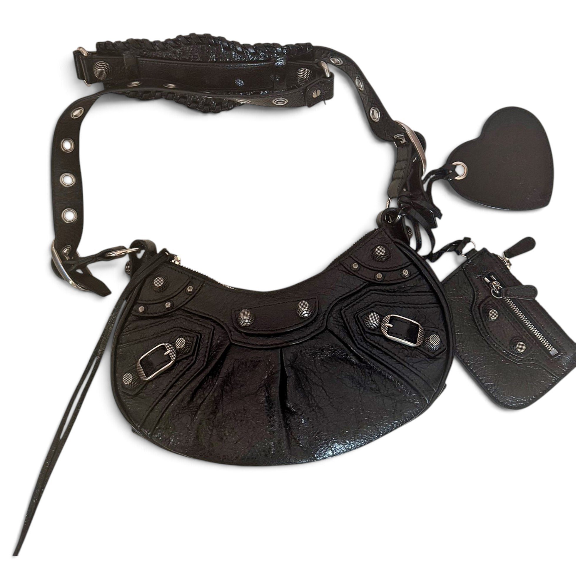 Le Cagole leather handbag
