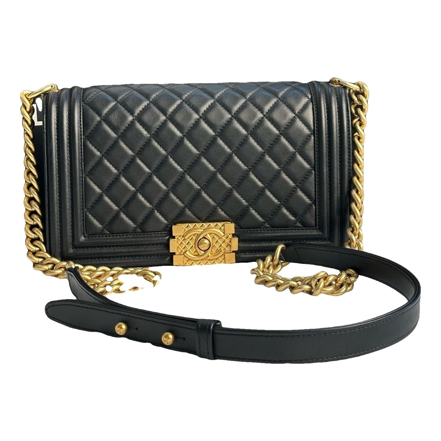 Boy leather crossbody bag