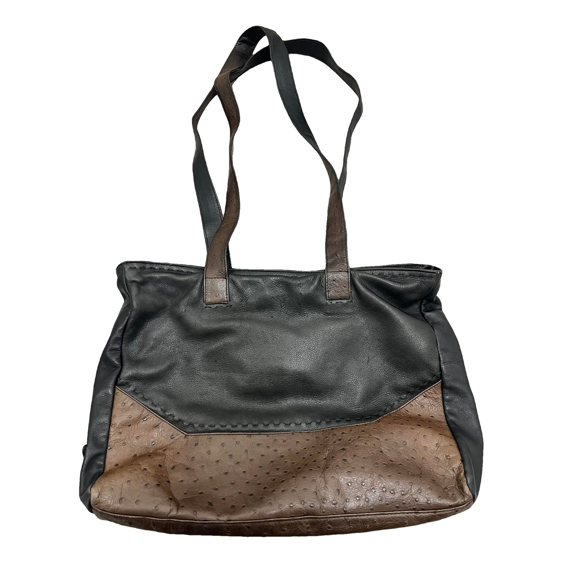 Leather handbag