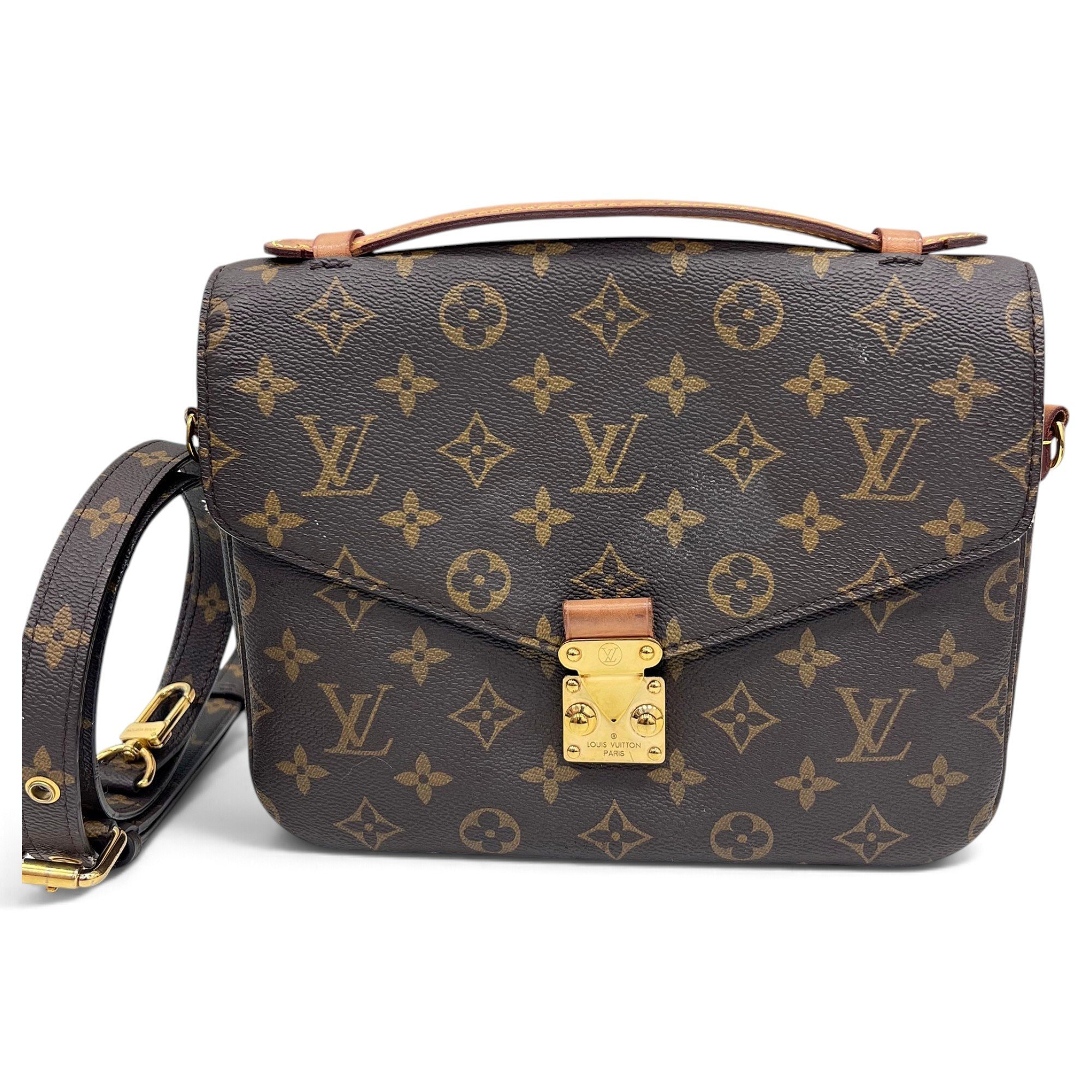 Metis leather crossbody bag