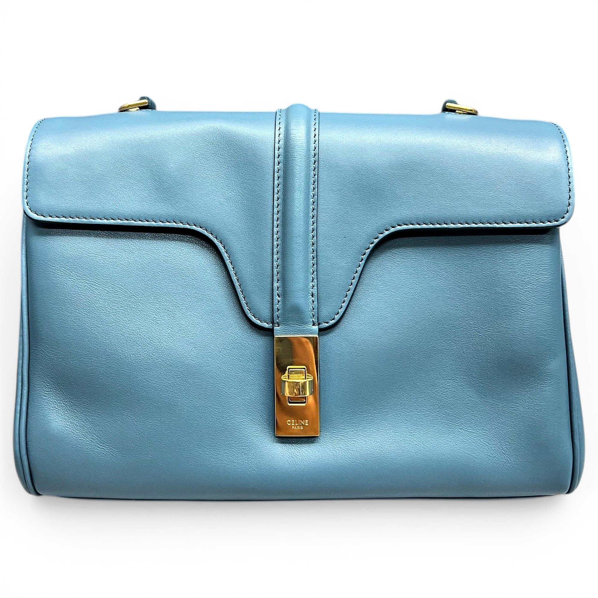 Sac 16 leather crossbody bag
