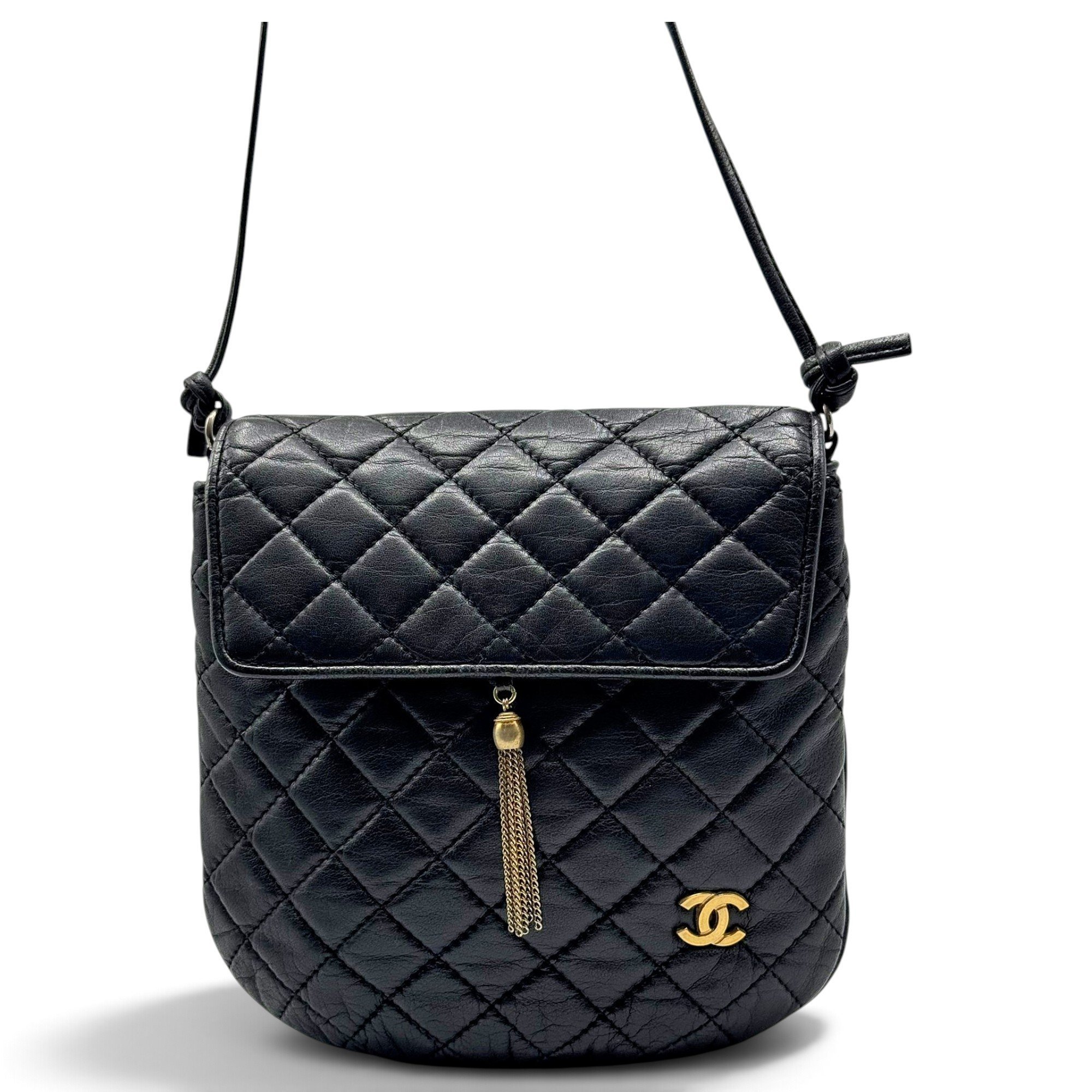 Leather crossbody bag