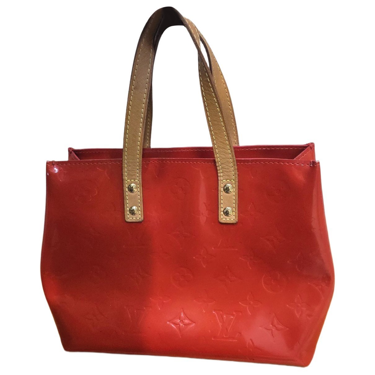 Houston patent leather tote