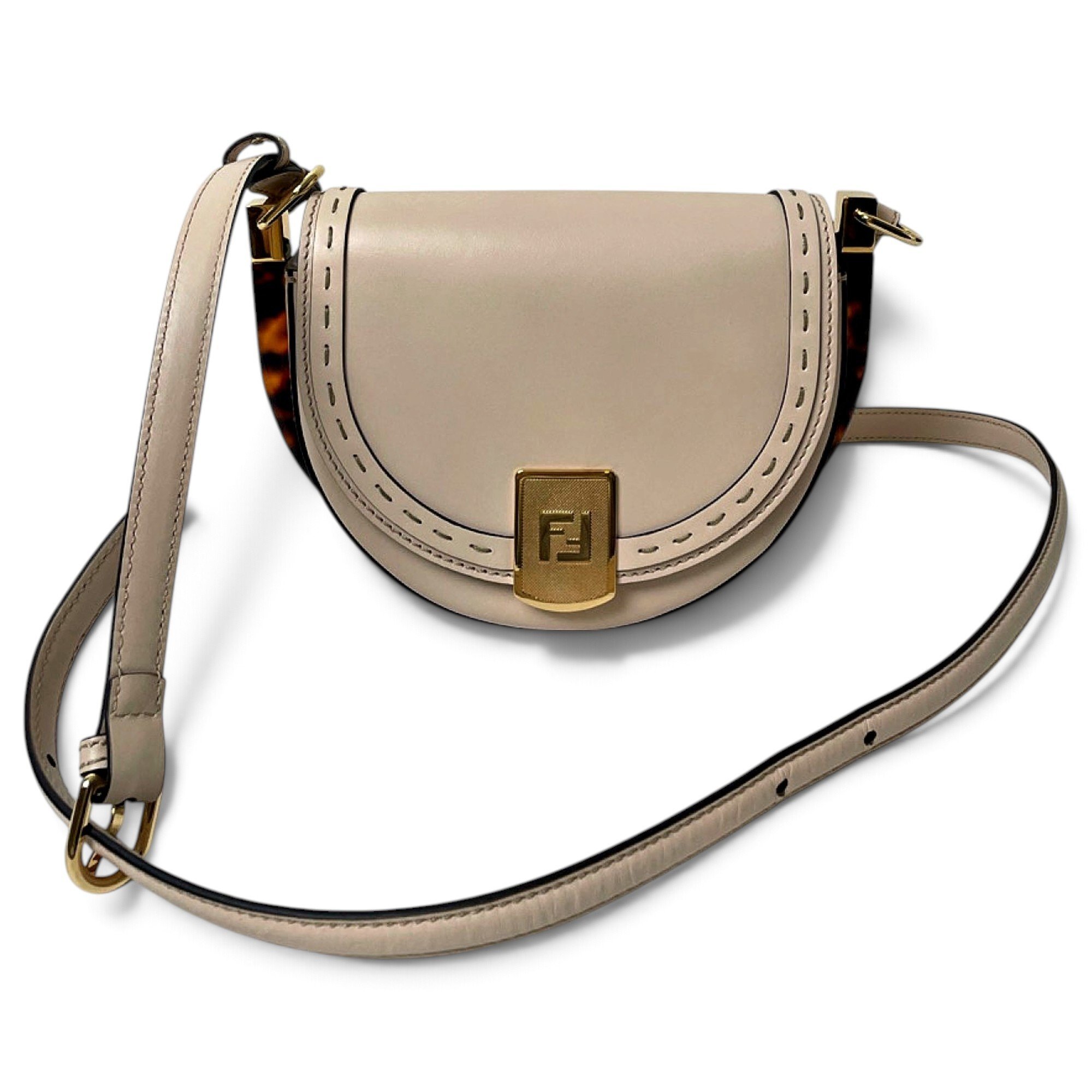 Moonlight leather crossbody bag