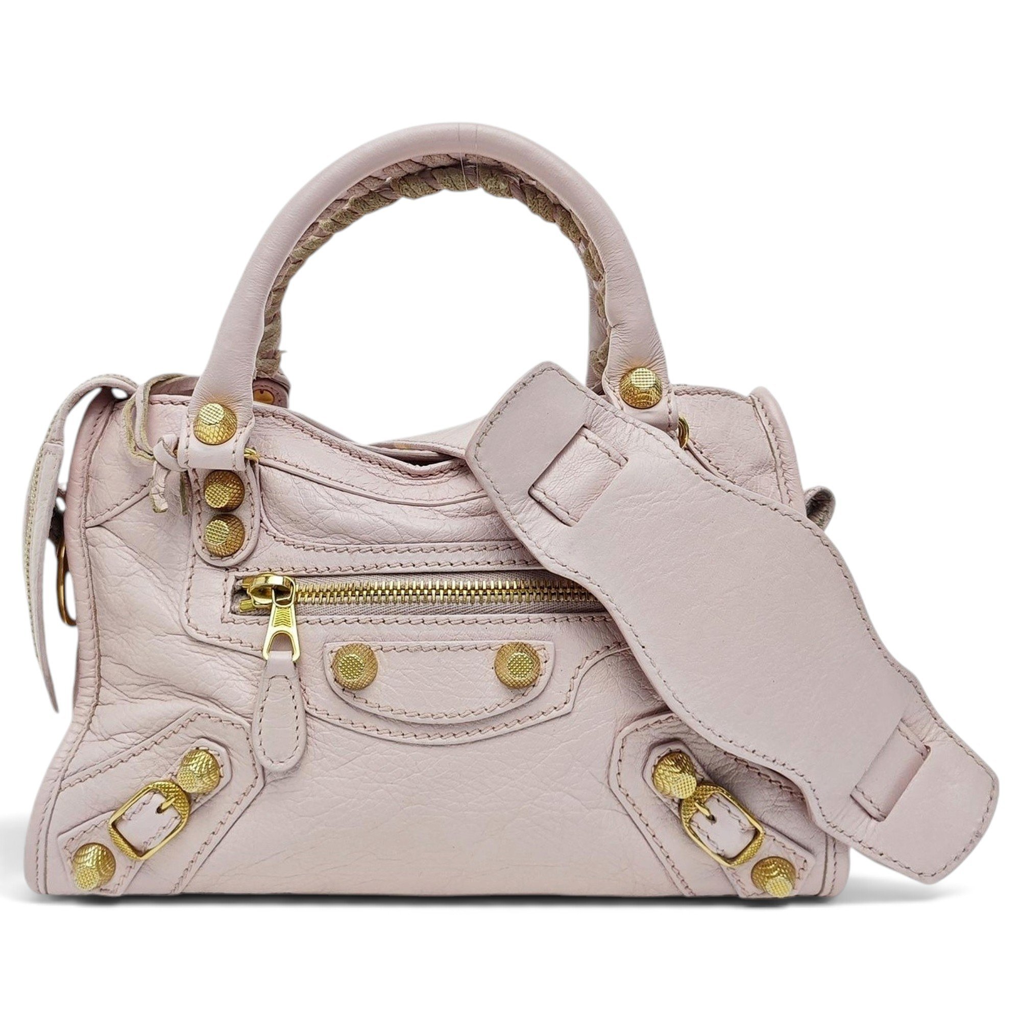Leather handbag