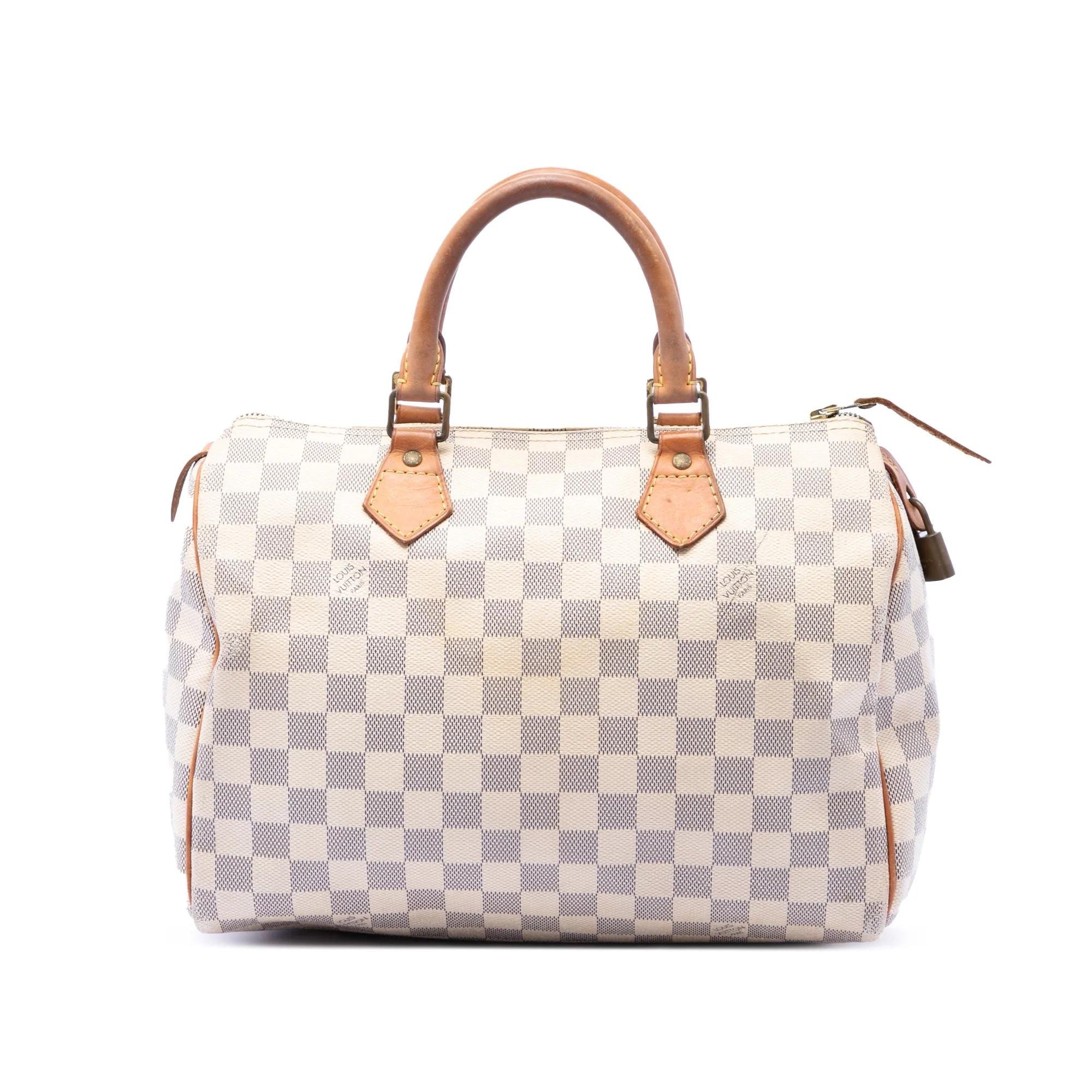 Speedy leather bag