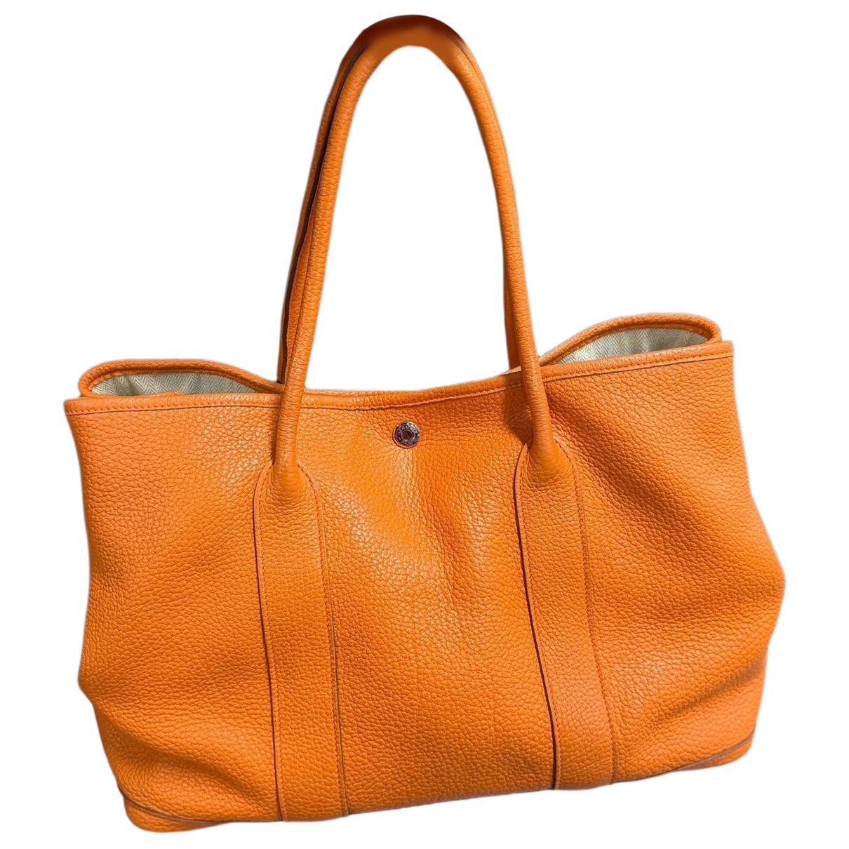 Garden Party leather handbag