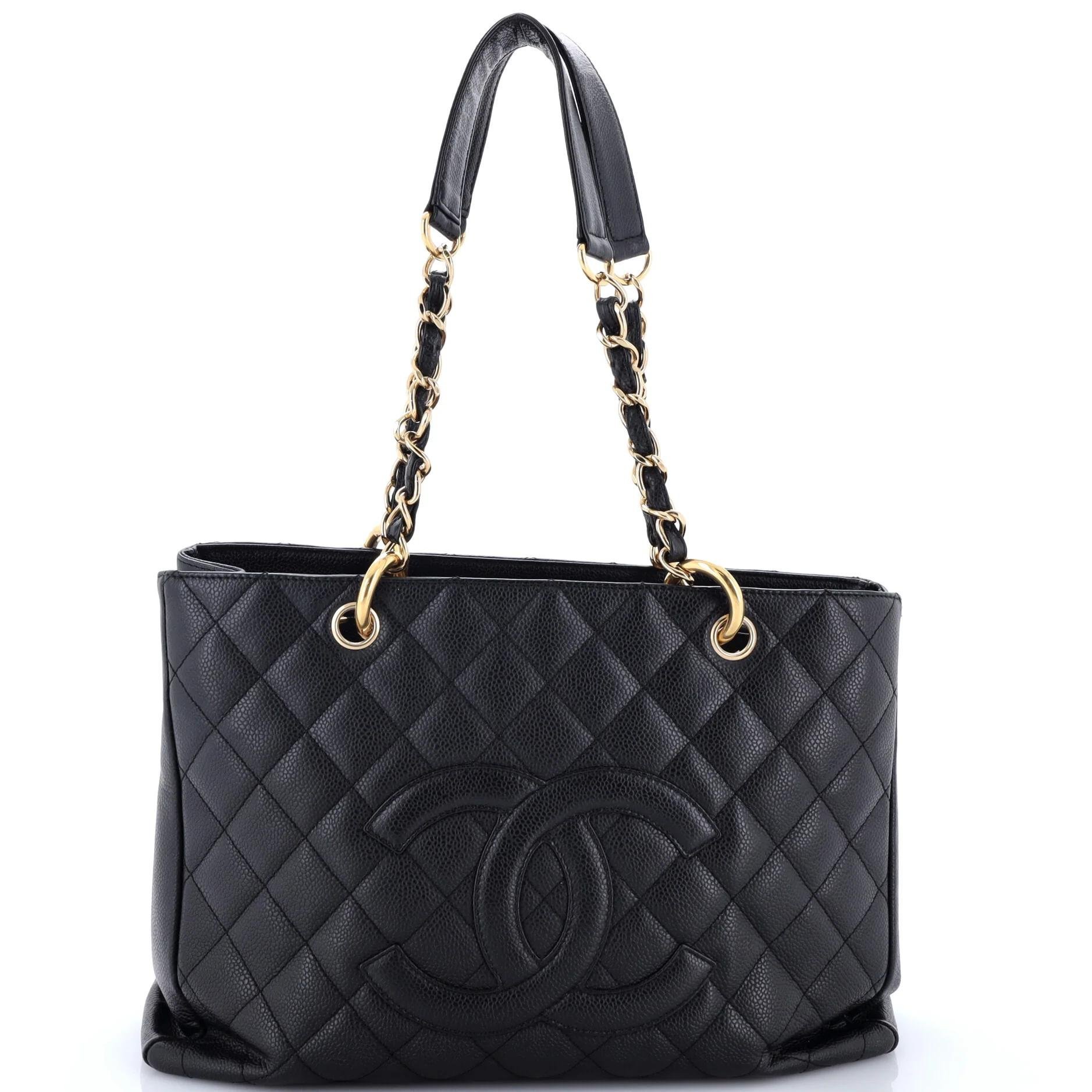 Classic CC Shopping leather tote