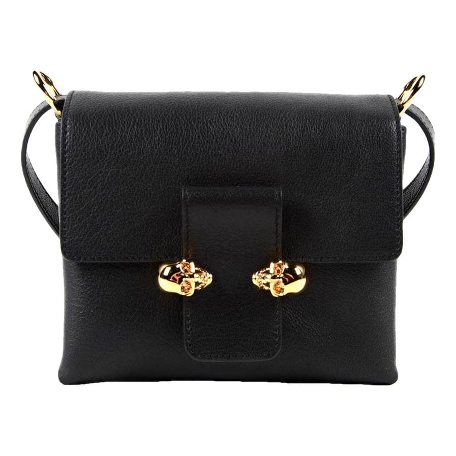 Leather crossbody bag