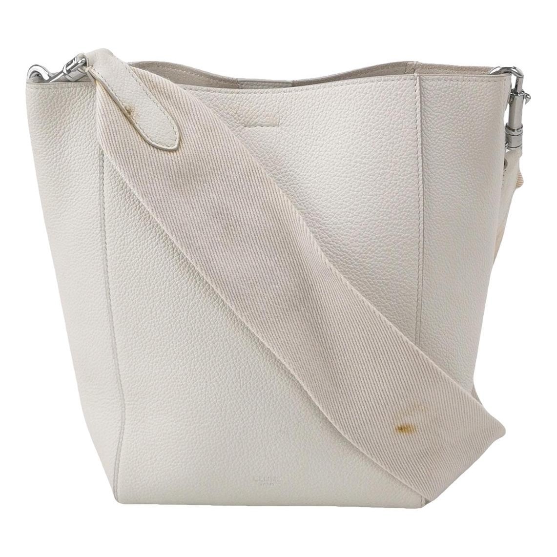 Seau Sangle leather tote