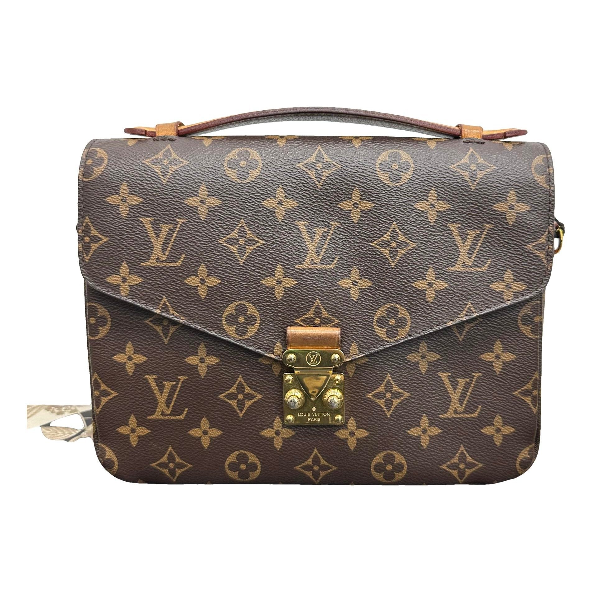 Metis leather handbag