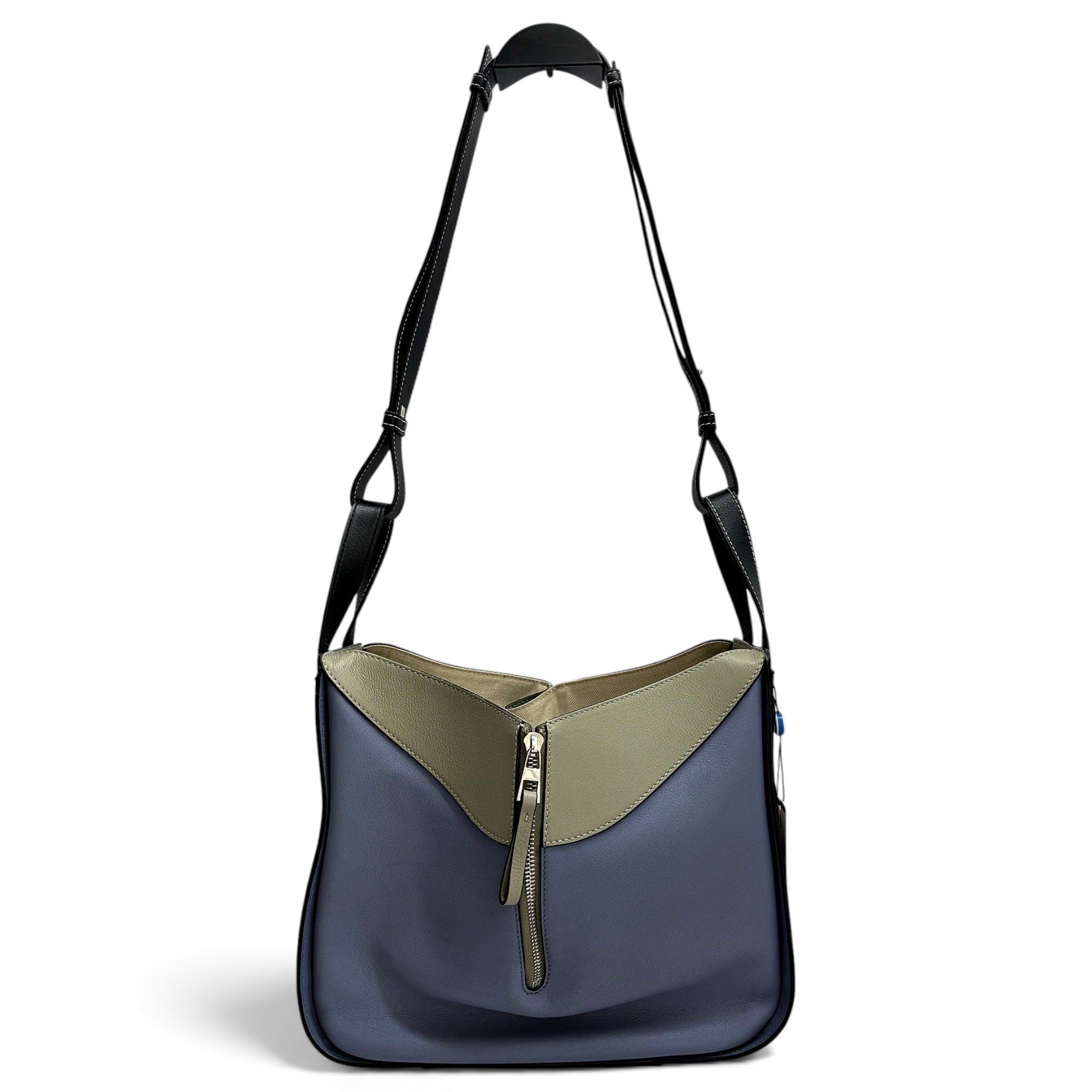 Hammock leather handbag