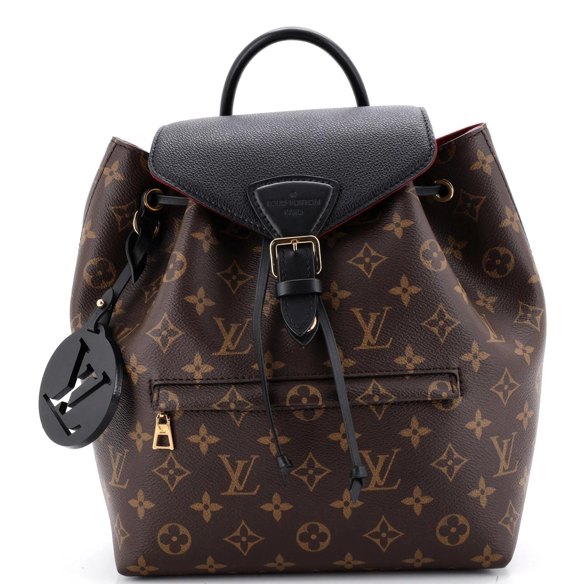 Leather backpack