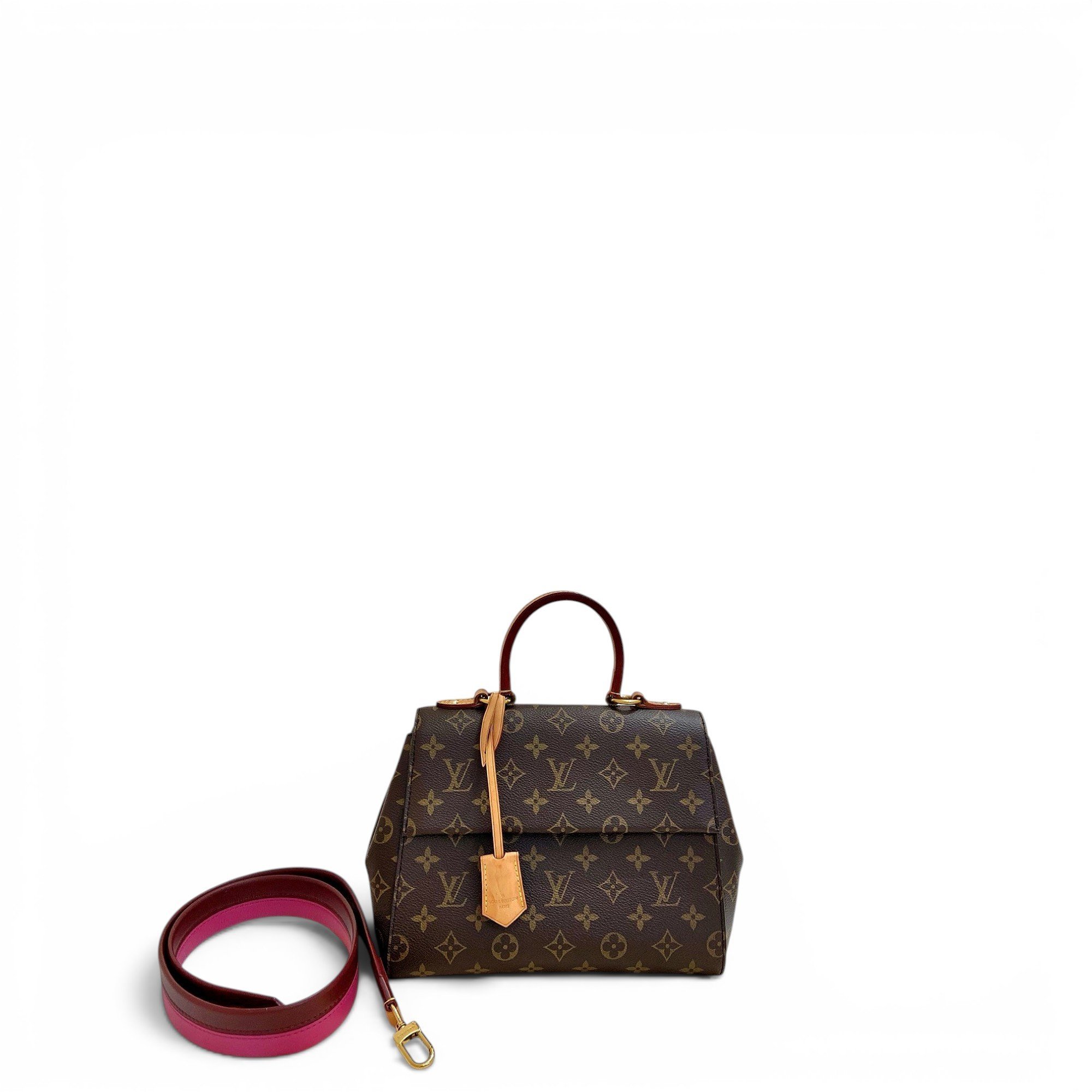 Cluny leather handbag