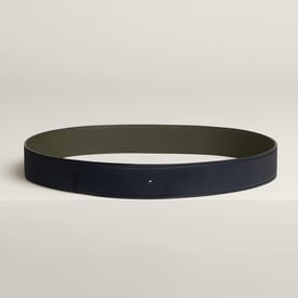 Reversible leather strap 38 mm