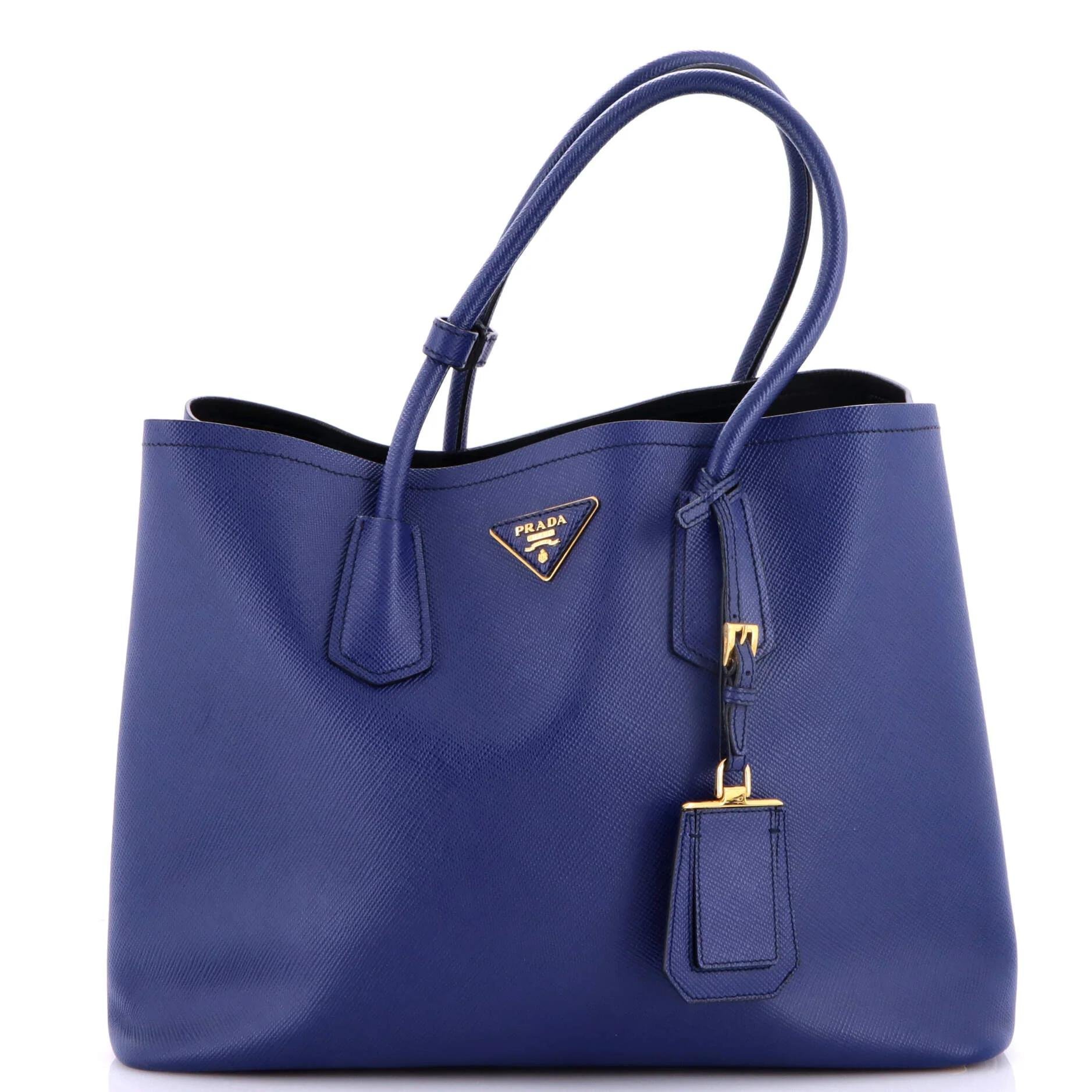 Leather tote