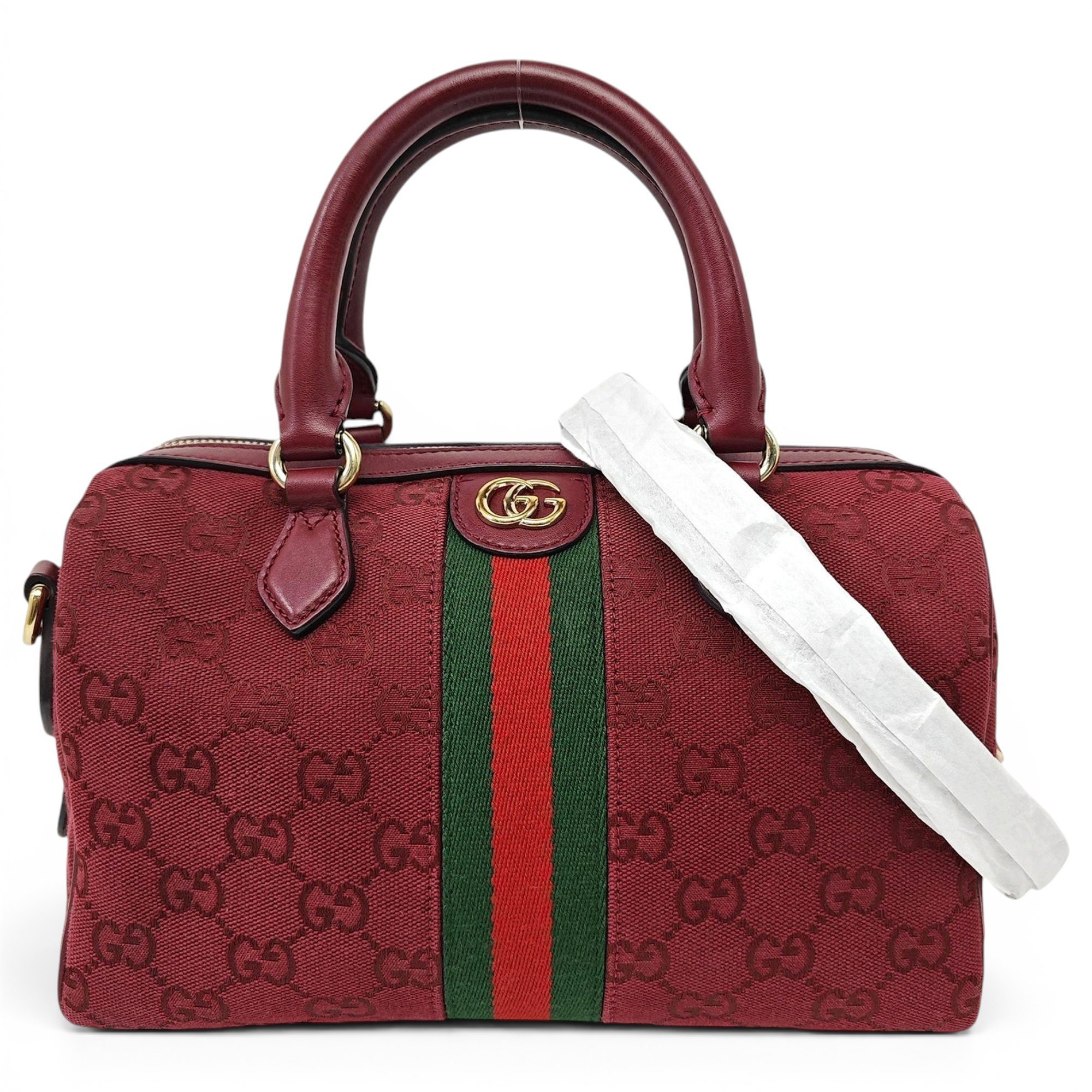 Ophidia Boston cloth handbag