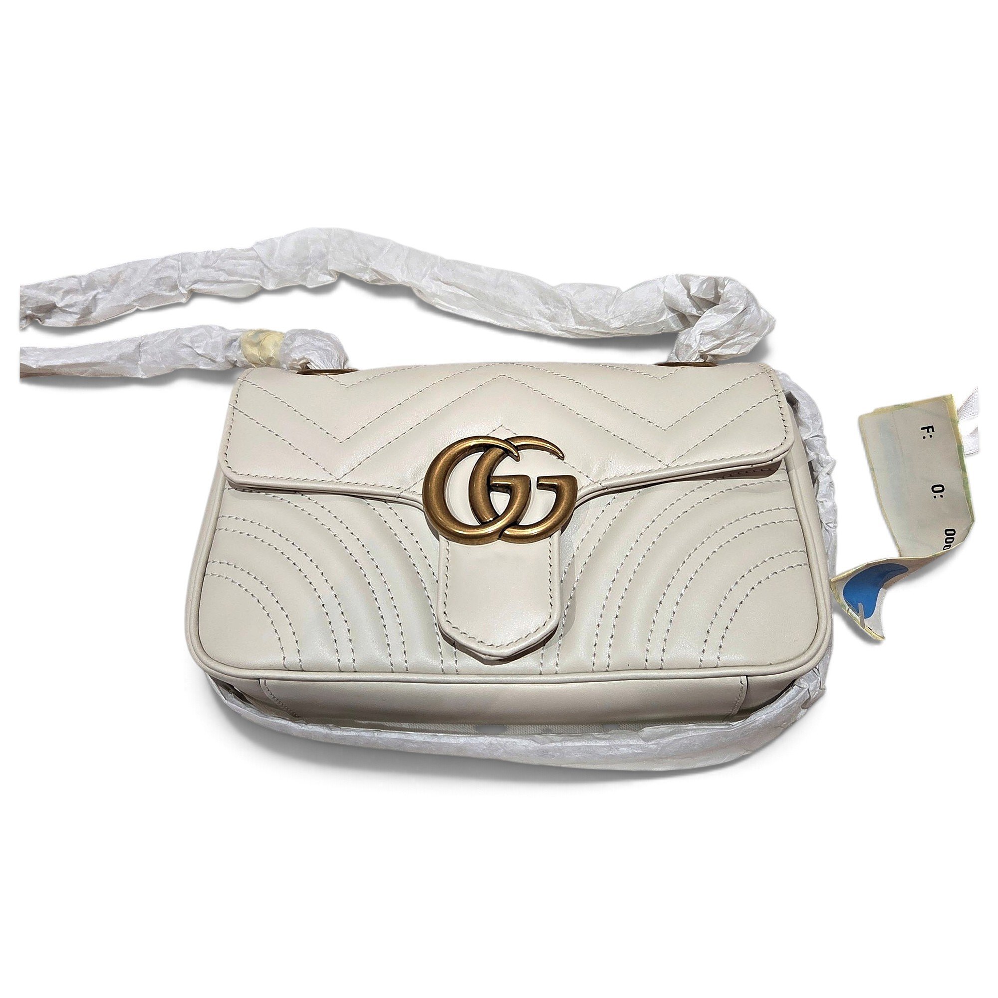 GG Marmont Flap leather crossbody bag