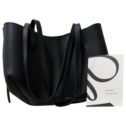 Leather tote