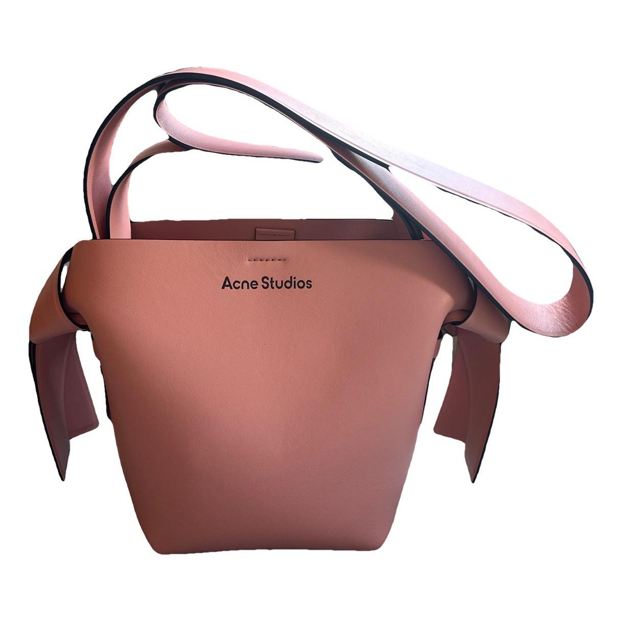 Musubi leather handbag