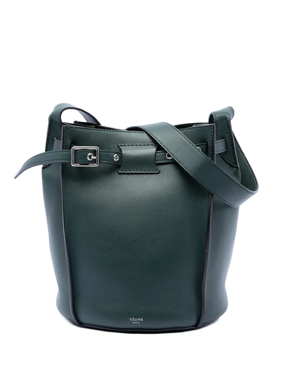2017 Leather Big Bag Bucket crossbody bag