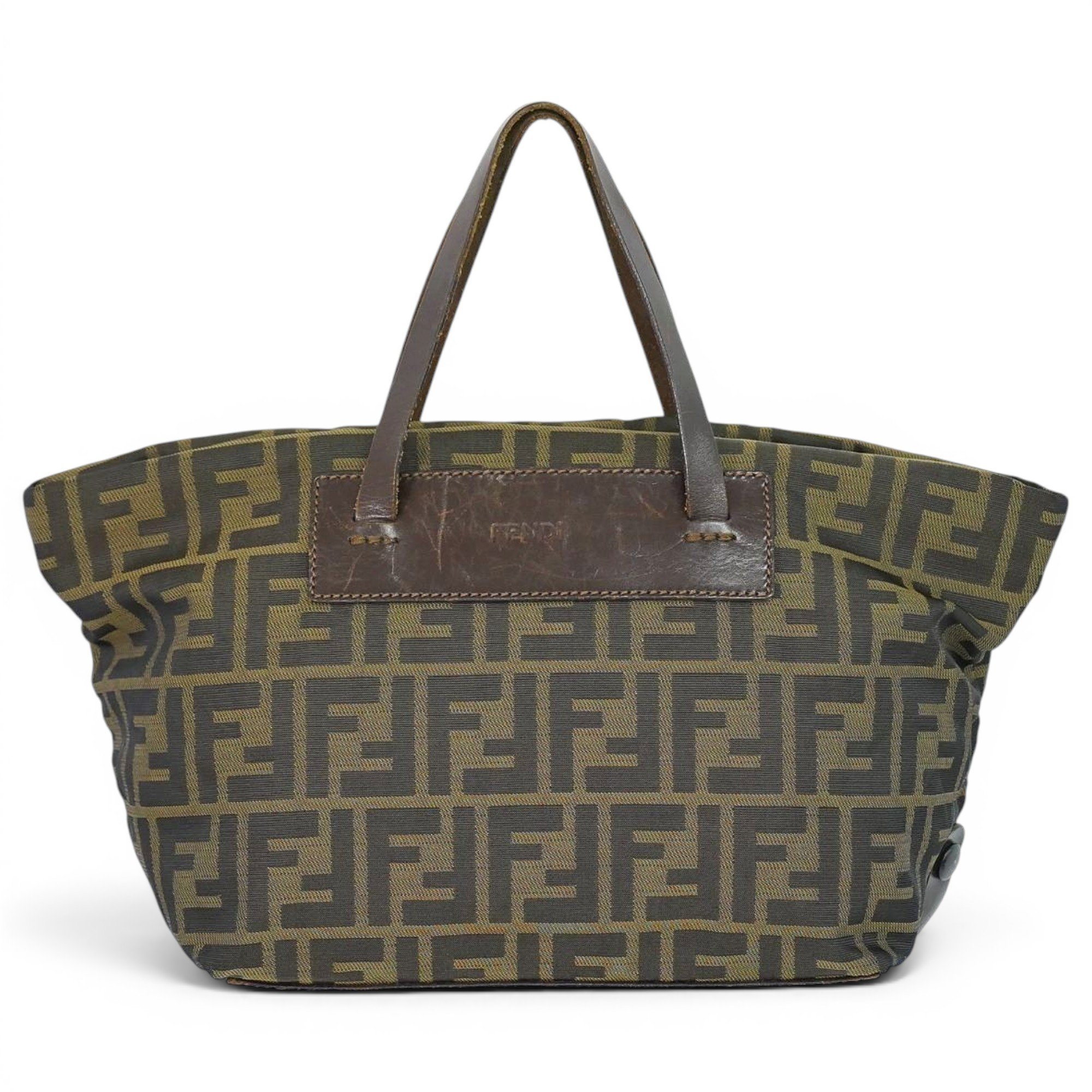 Leather tote