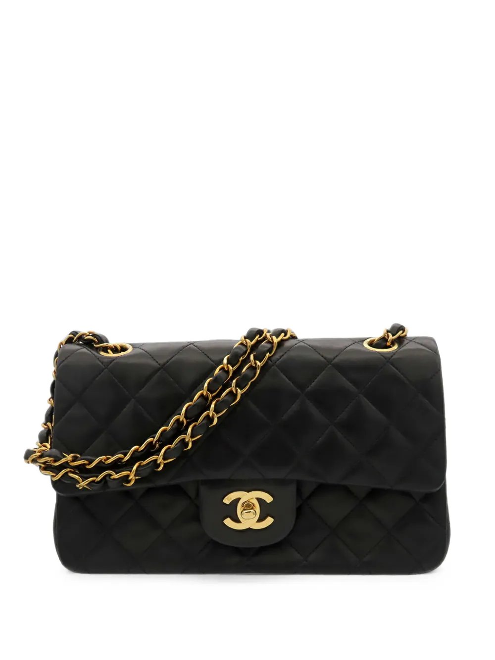 1994-1996 Small Classic Lambskin Double Flap shoulder bag