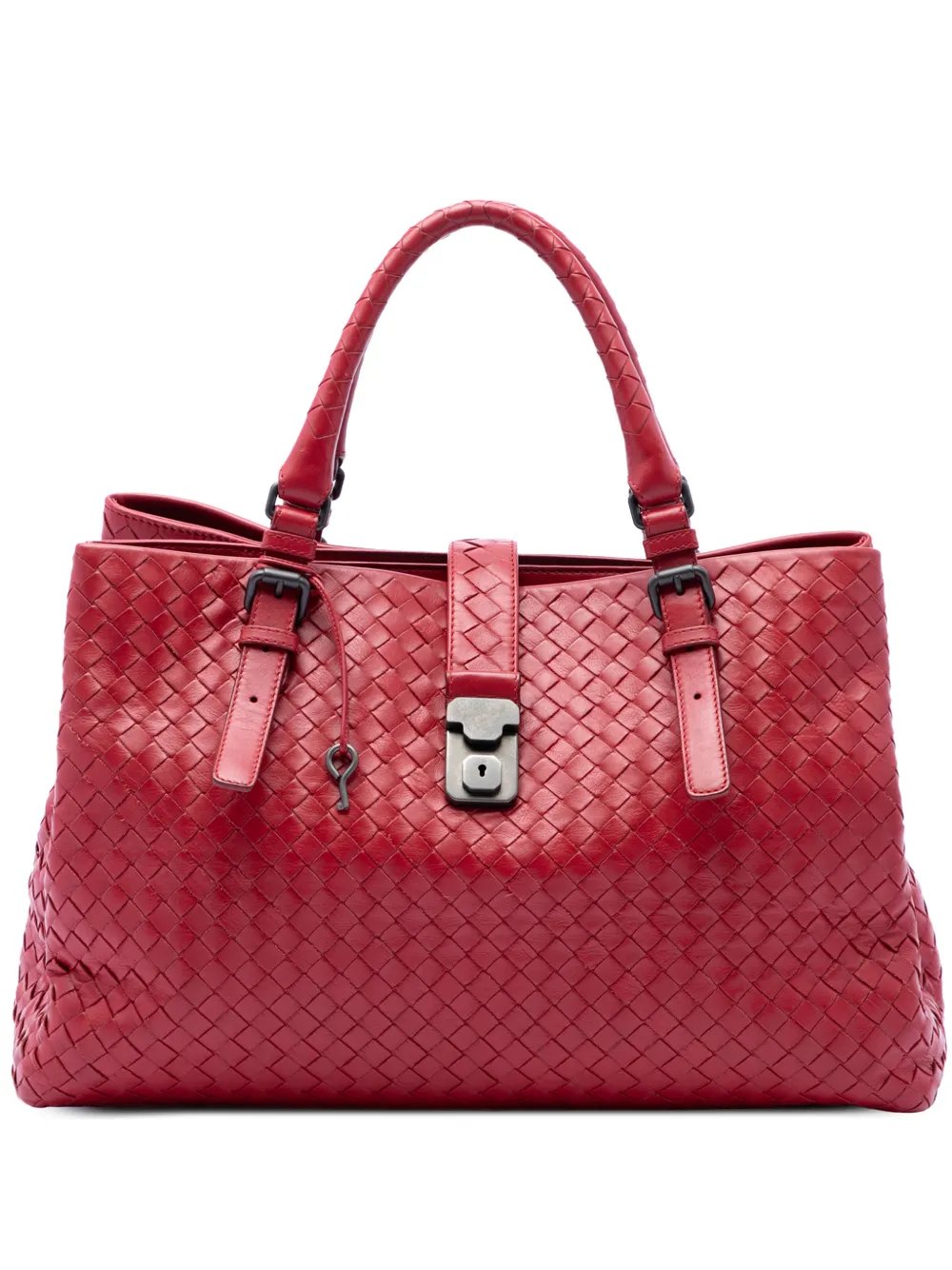 2012-2026 Medium Nappa Intrecciato Roma tote bag