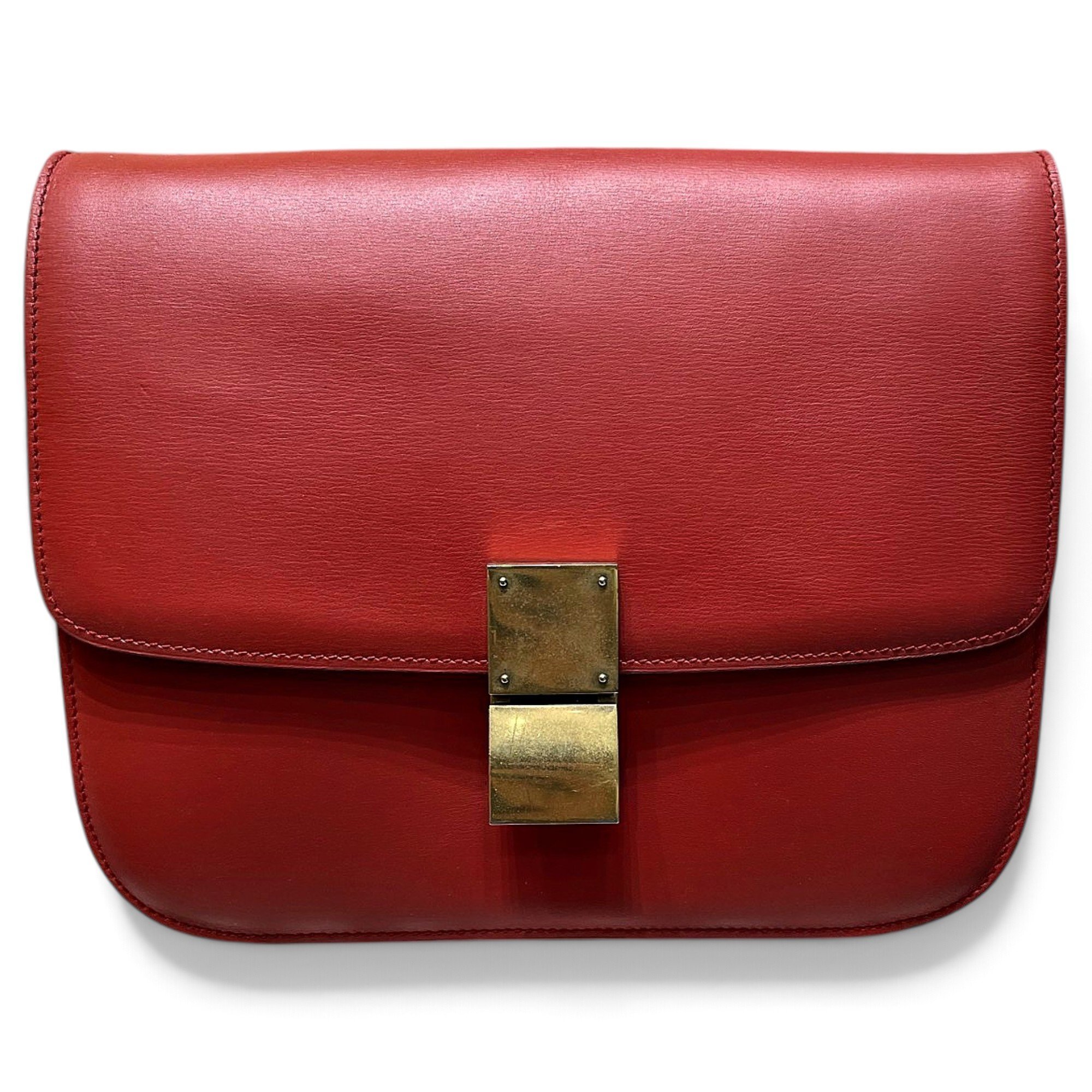 Classic leather handbag