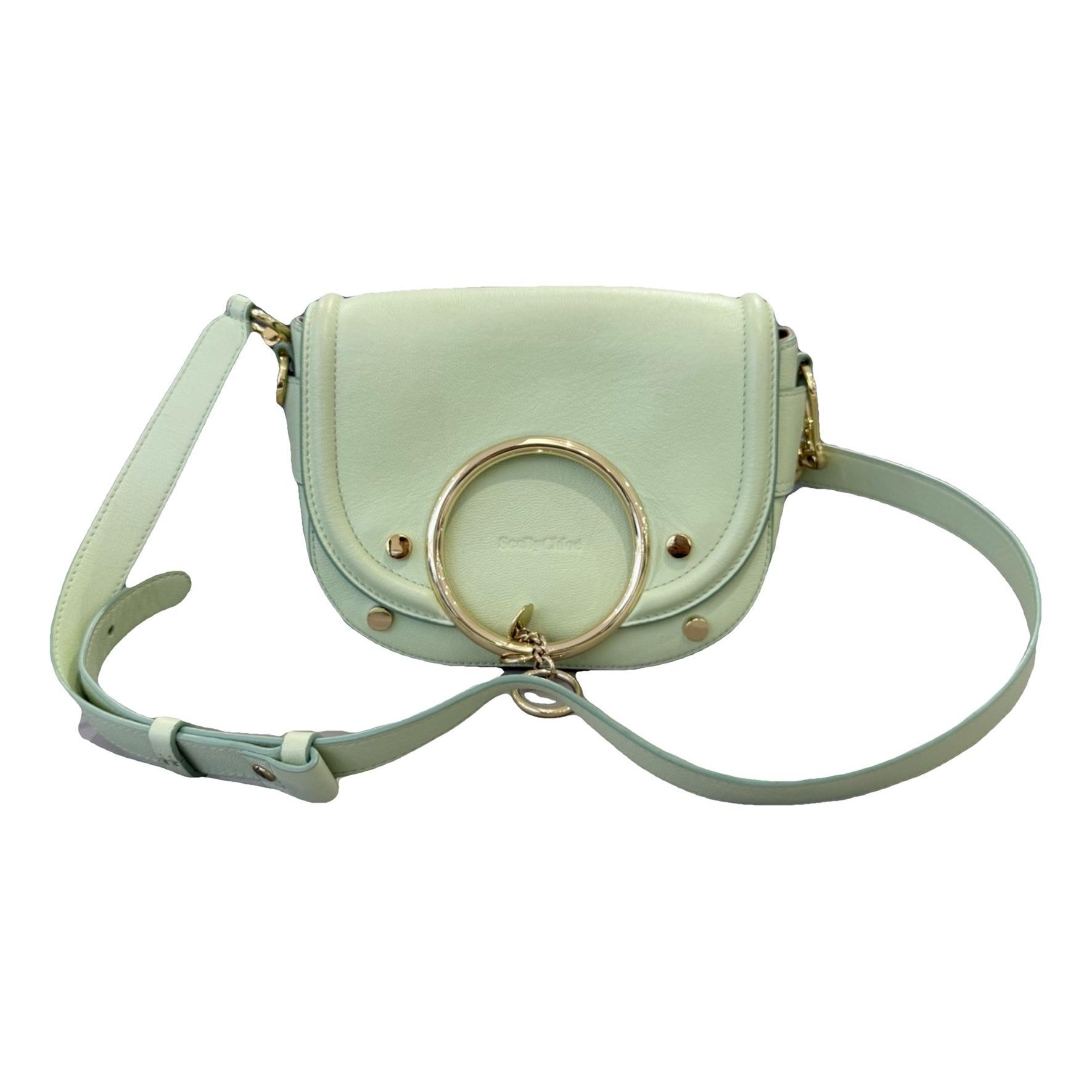 Leather crossbody bag