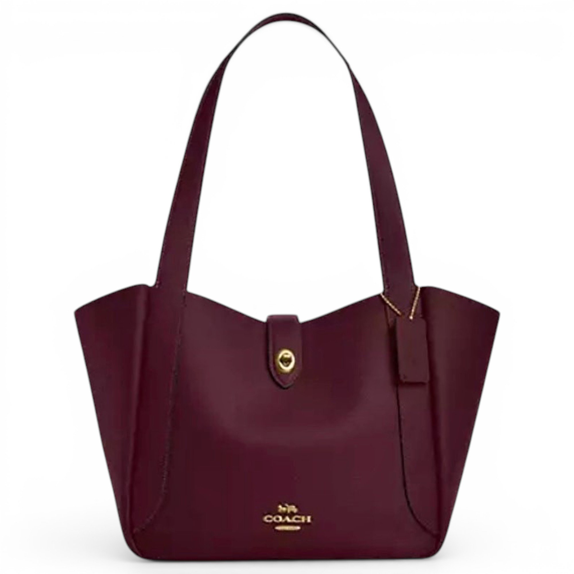 Leather tote