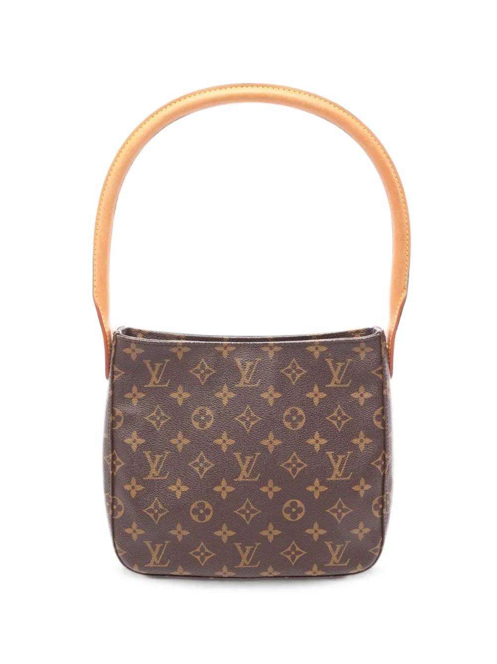 2001 MM Looping Monogram canvas tote bag