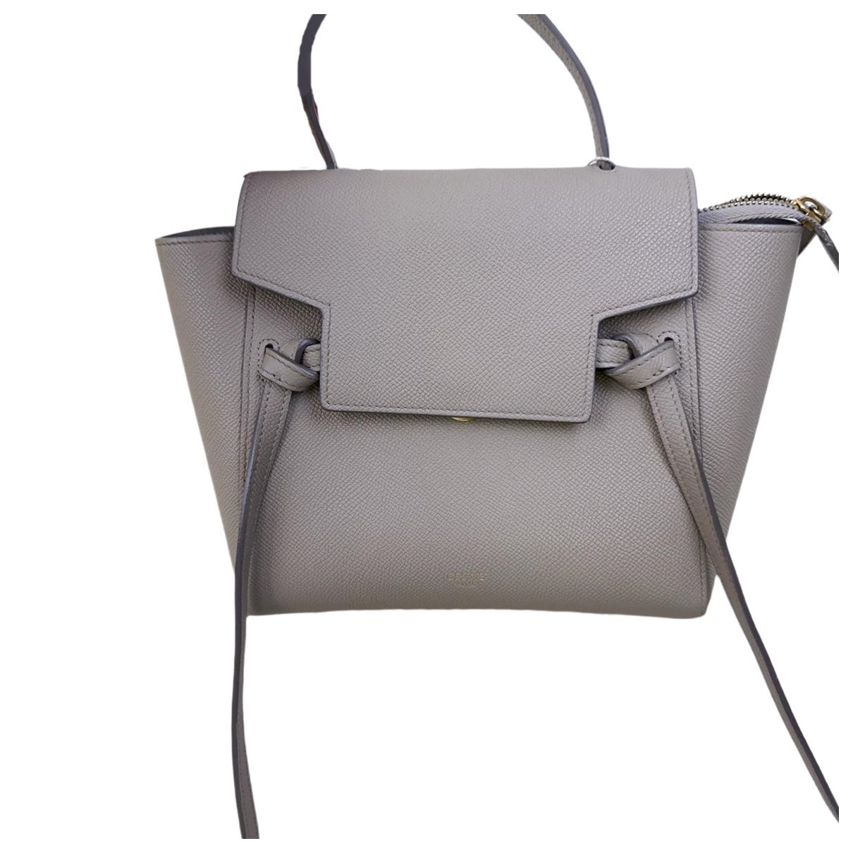 Belt leather handbag