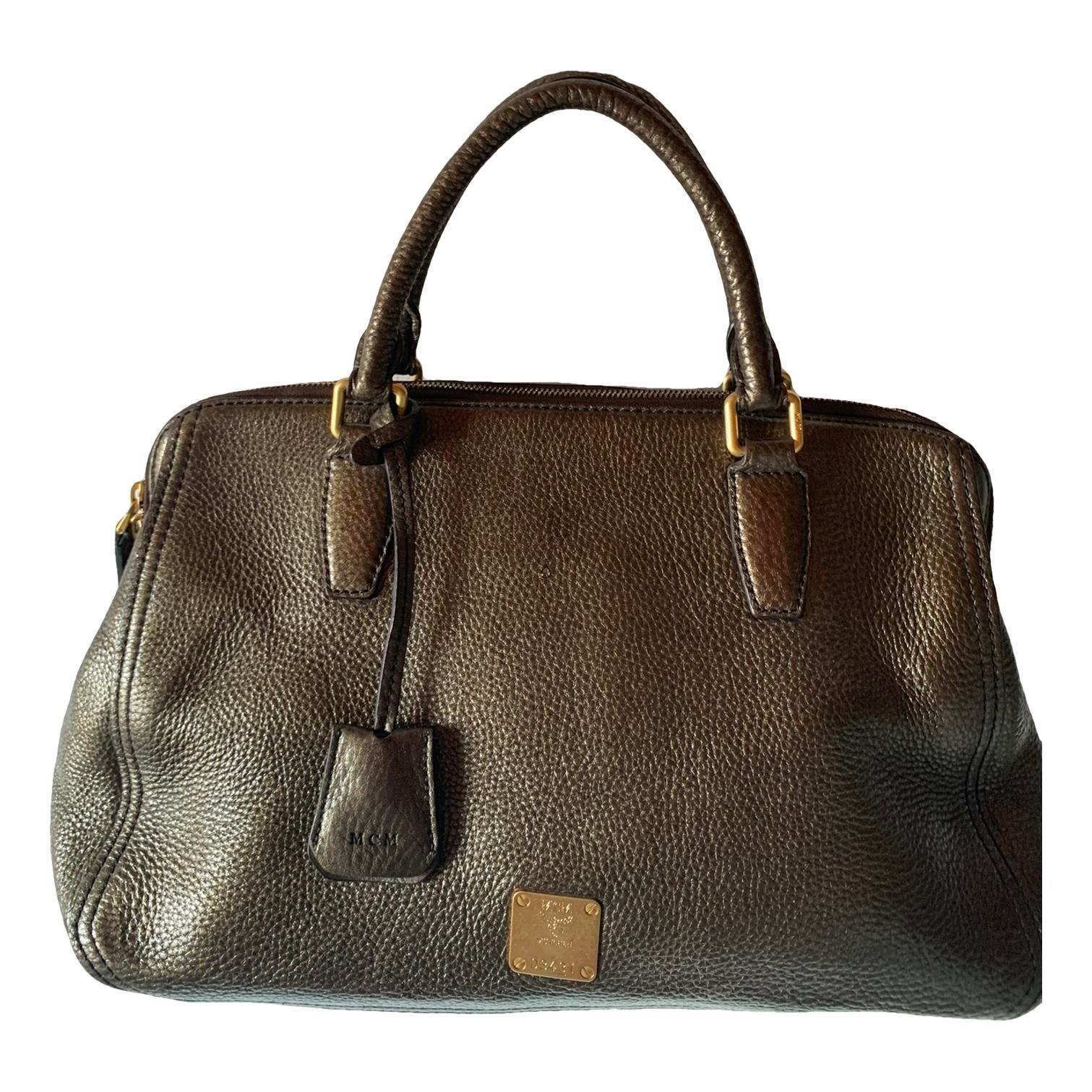 MCM Milla leather handbag