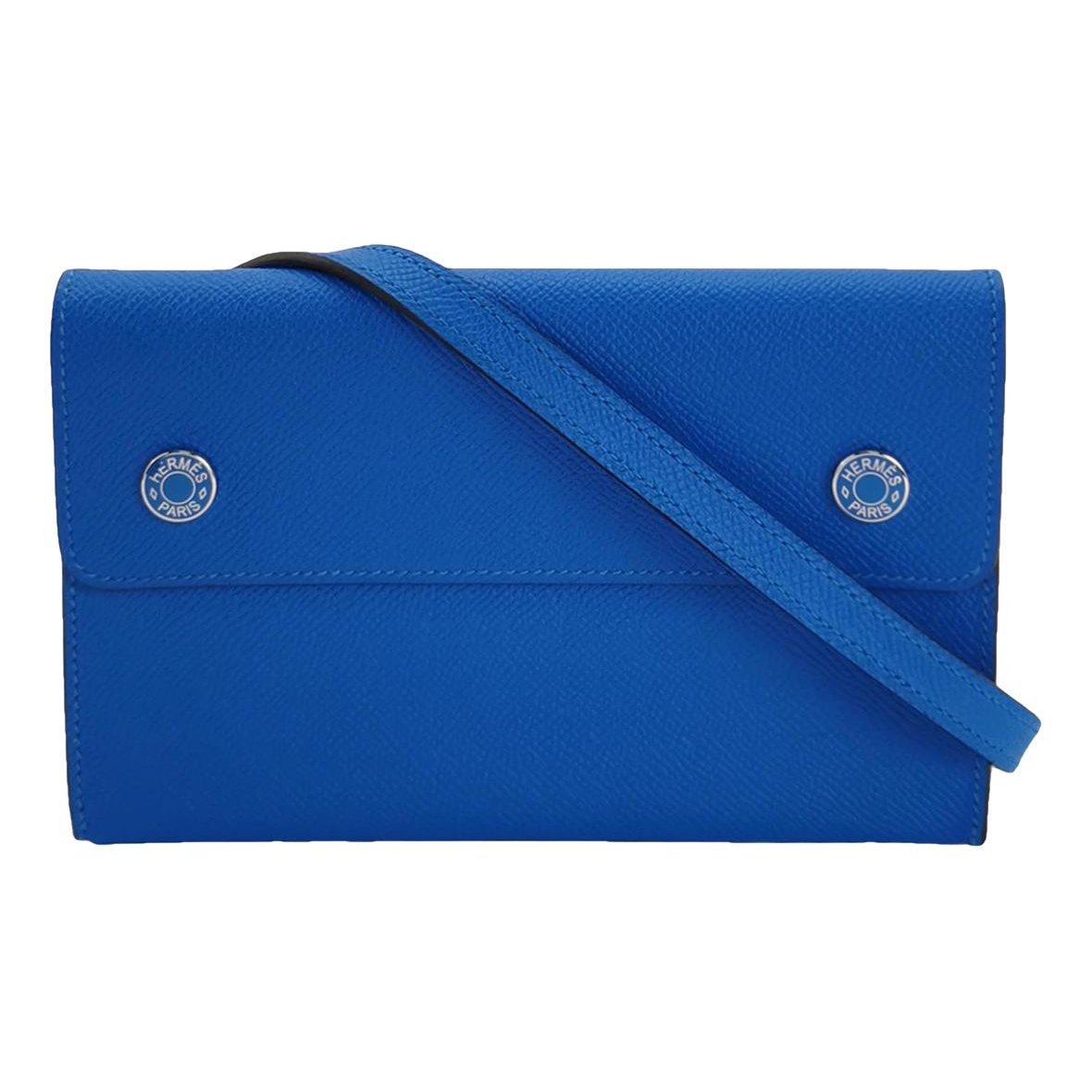 Hermesnap leather handbag