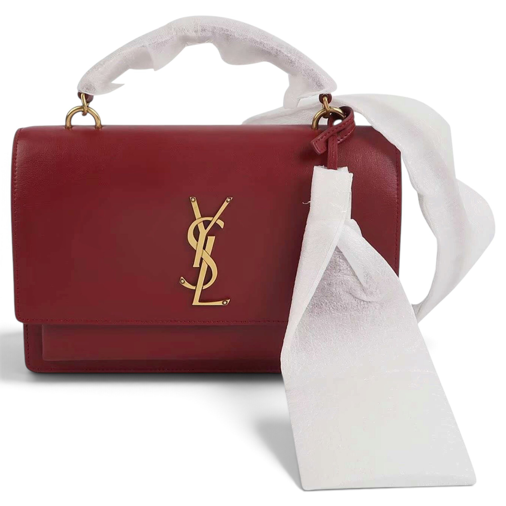 Sunset leather handbag