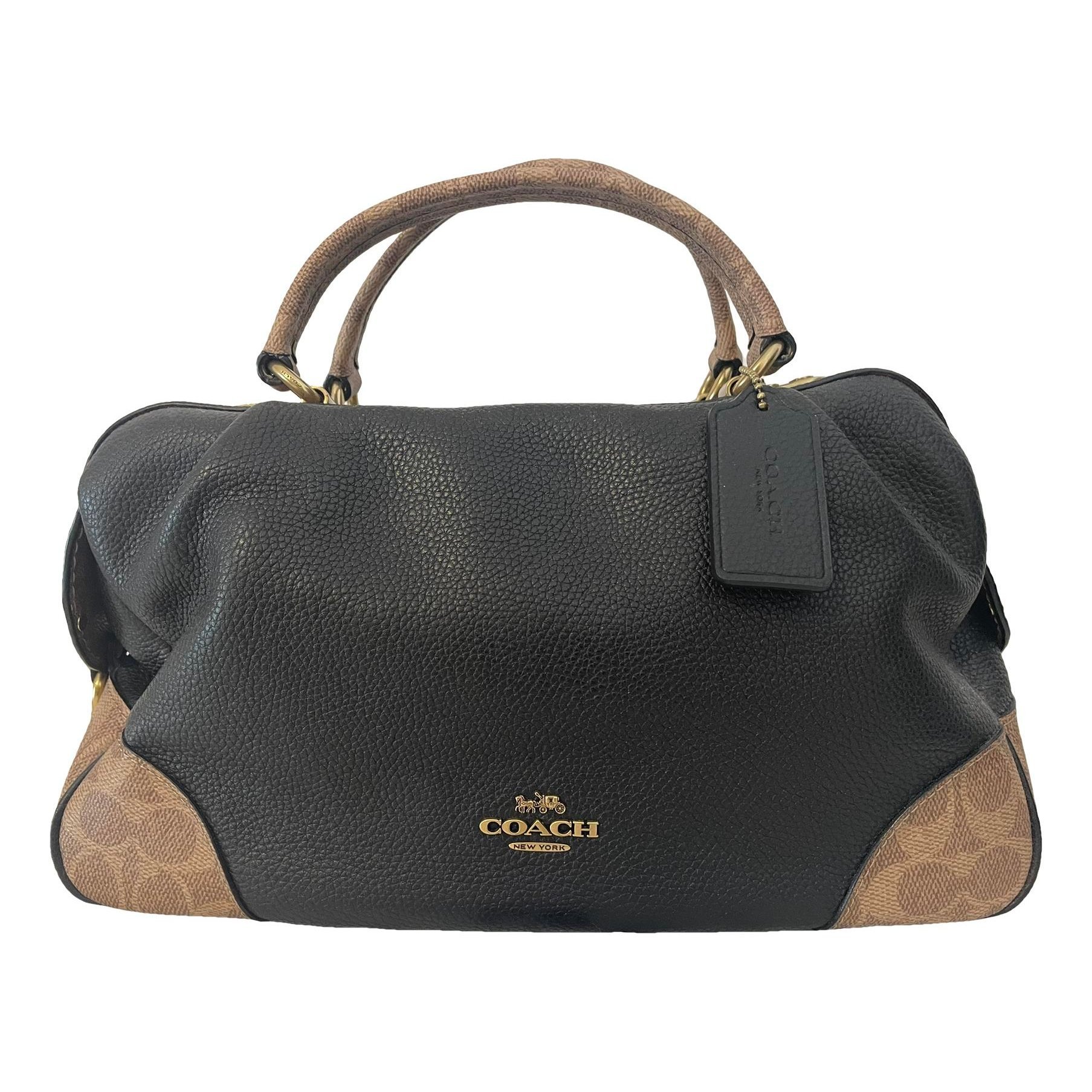 Leather handbag