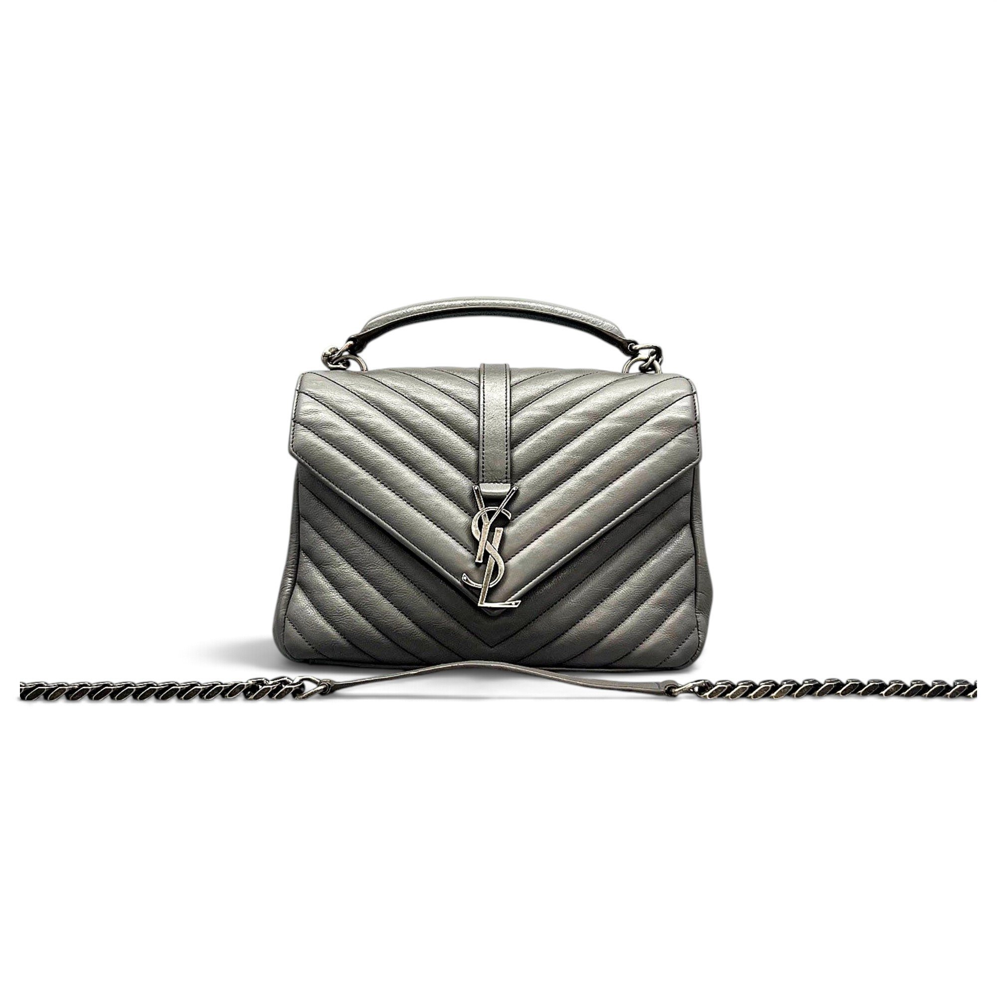 Loulou leather handbag