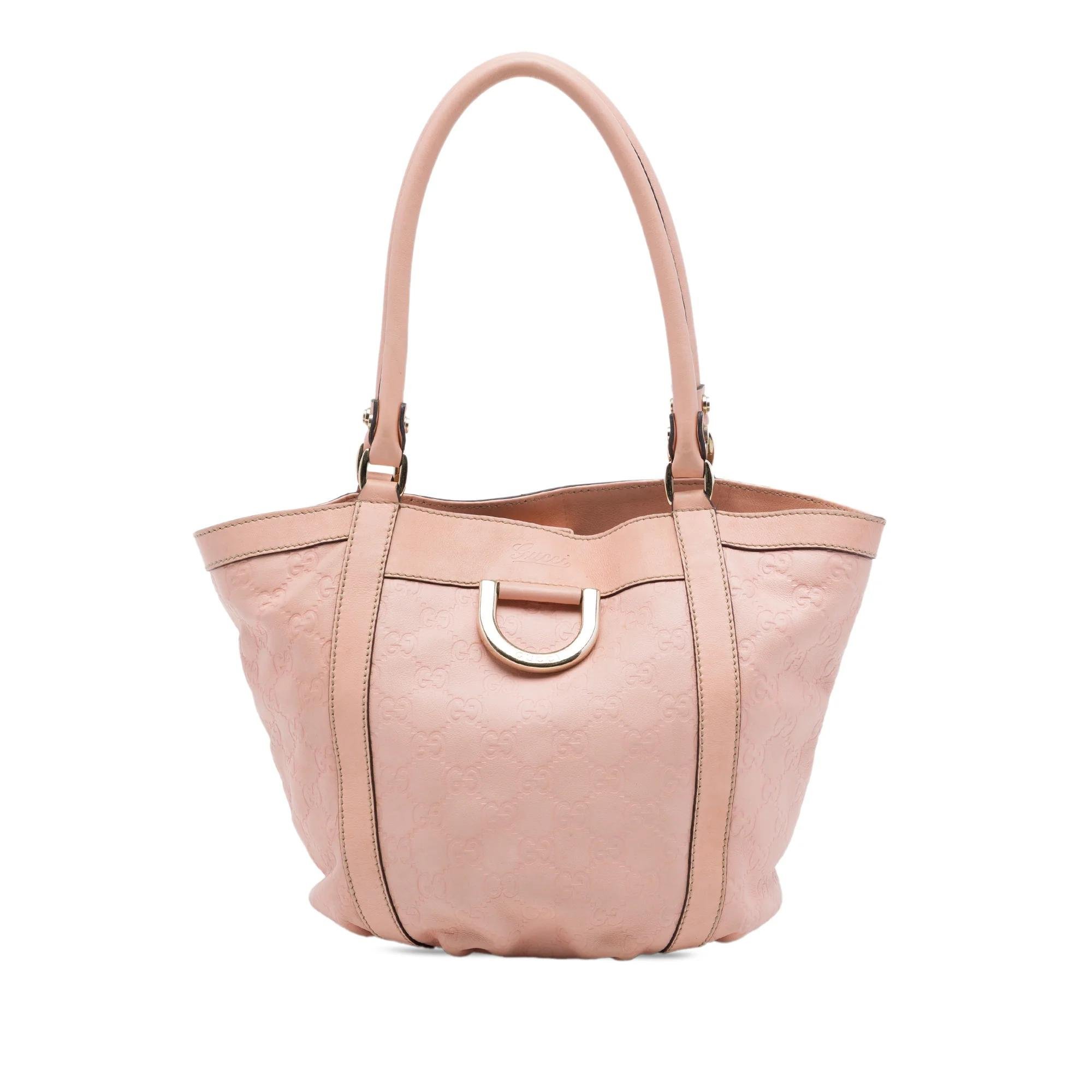 D-Ring pony-style calfskin handbag