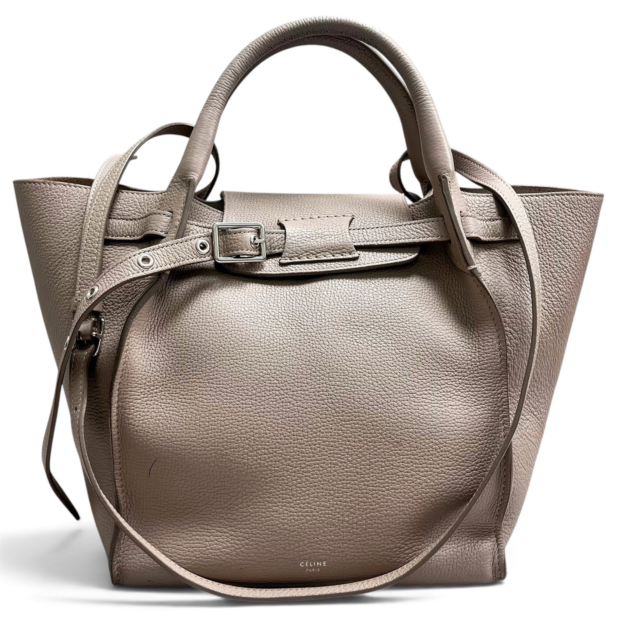 Big Bag leather handbag
