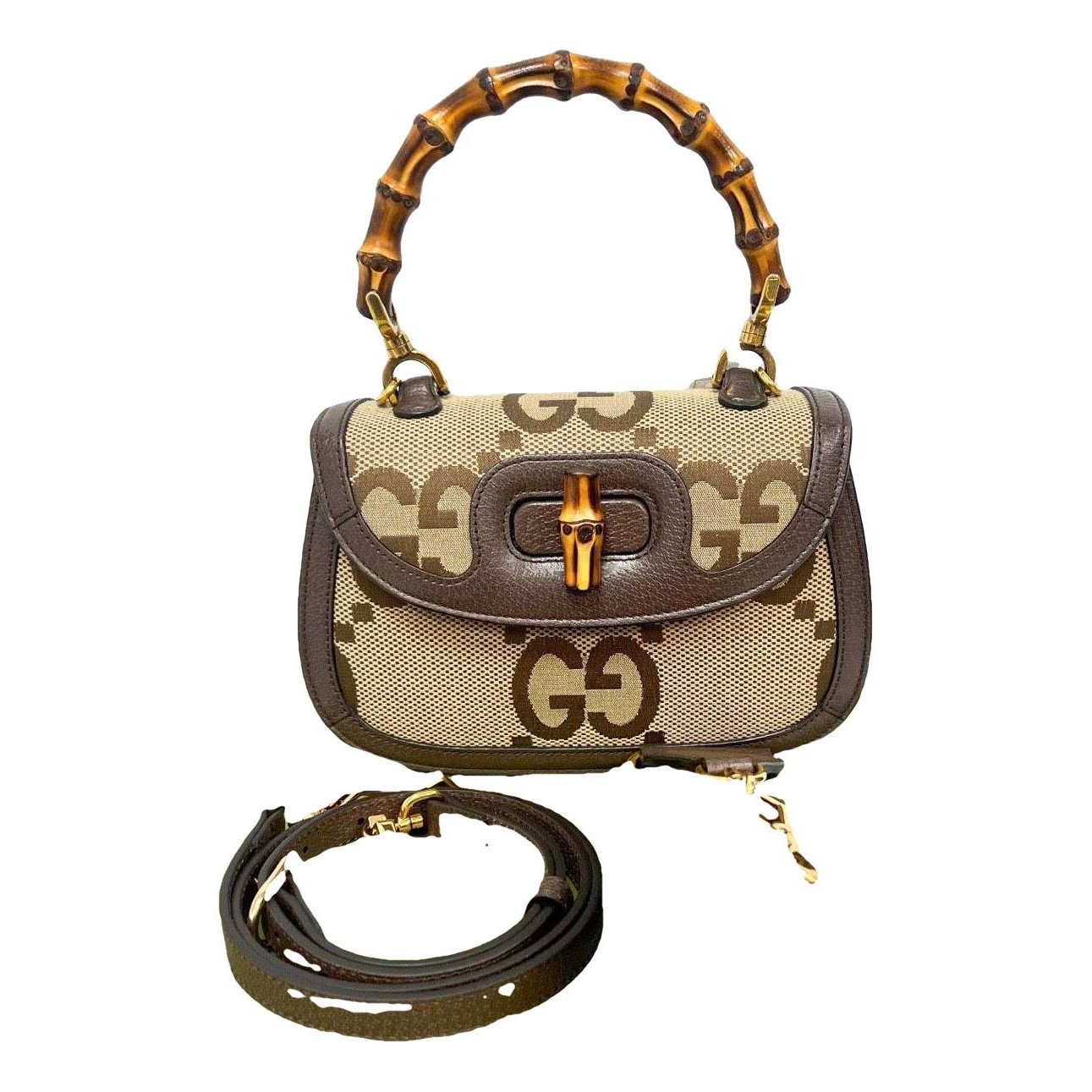 Convertible Bamboo Top Handle cloth handbag
