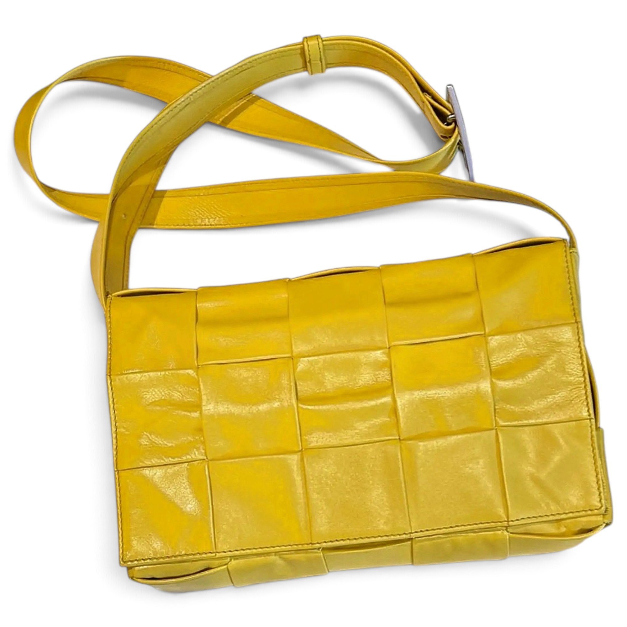 Cassette leather crossbody bag