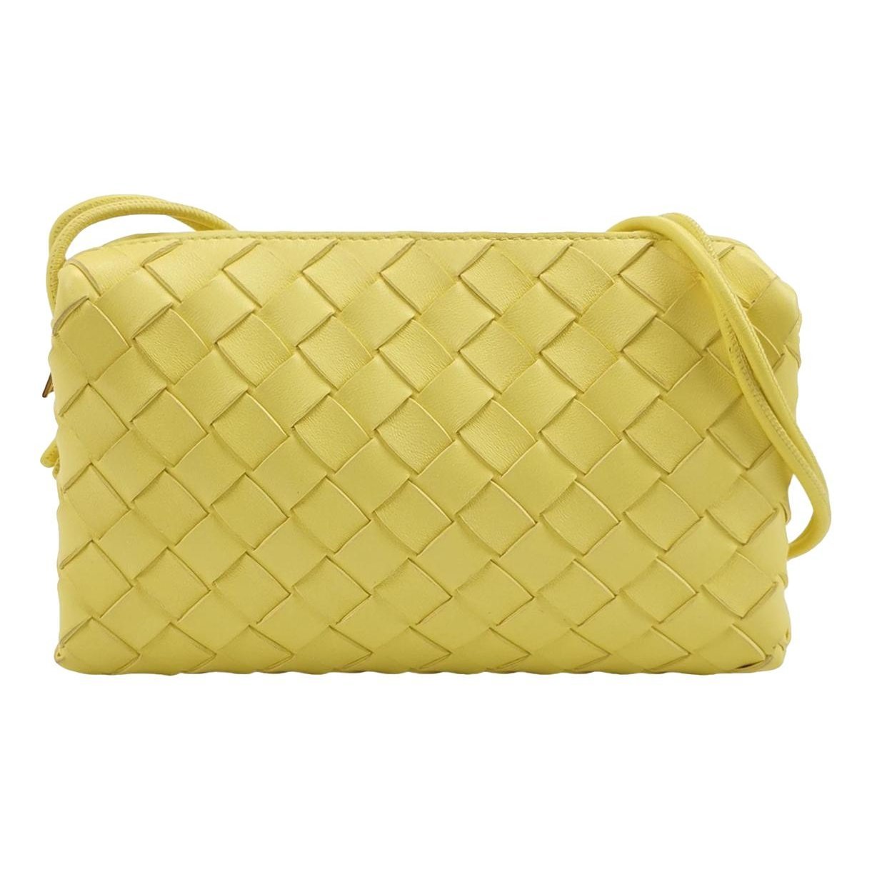 Loop leather handbag