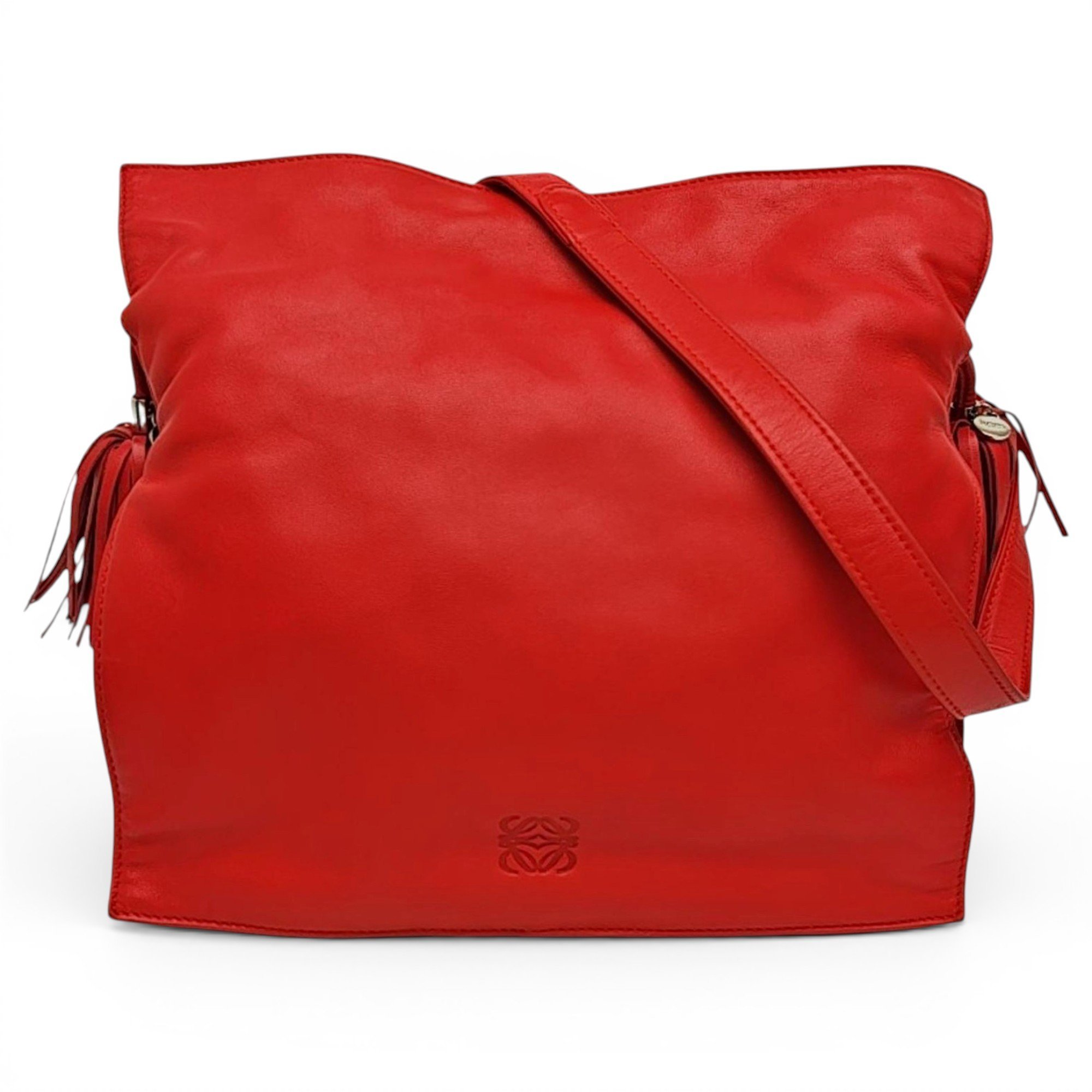 Loewe Flamenco Chain leather handbag