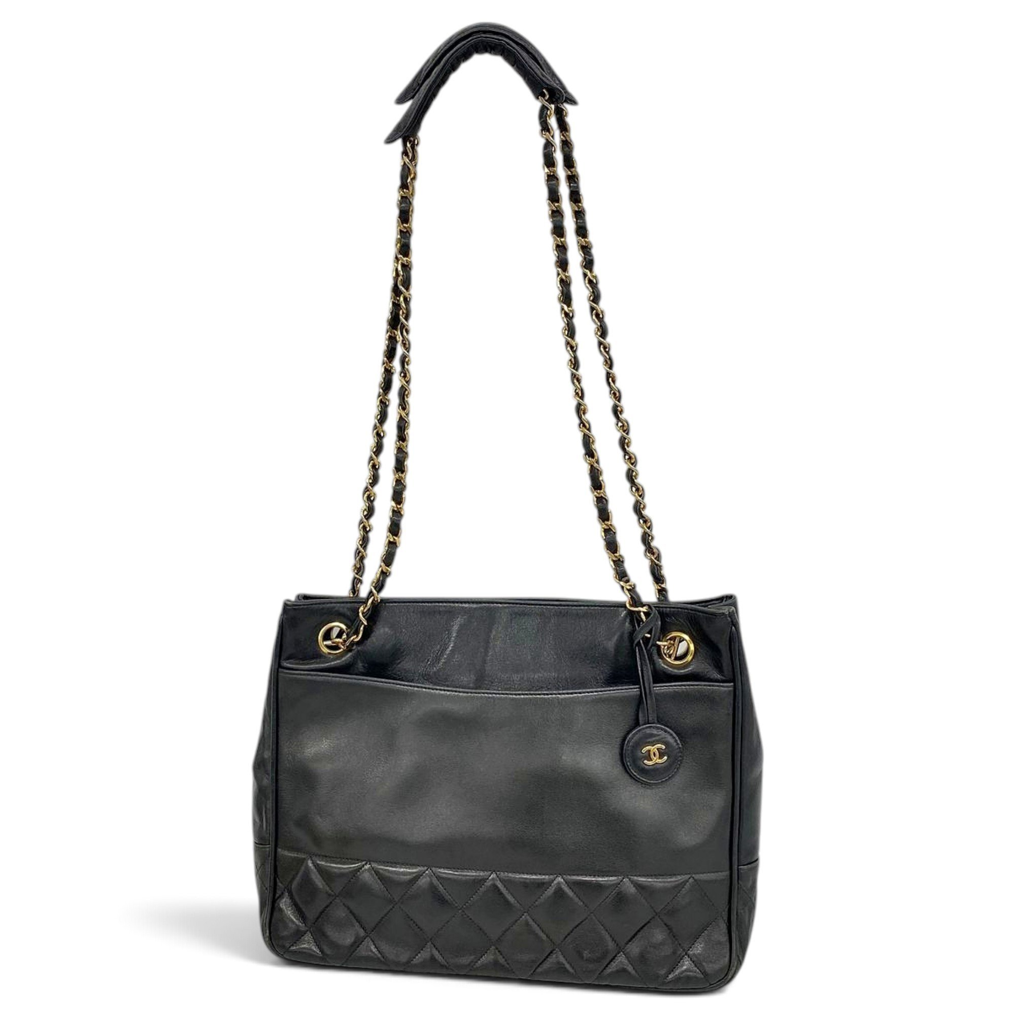 Leather tote