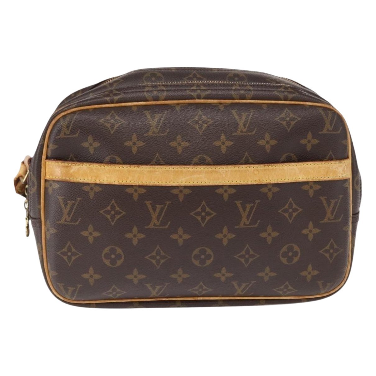 Reporter leather handbag