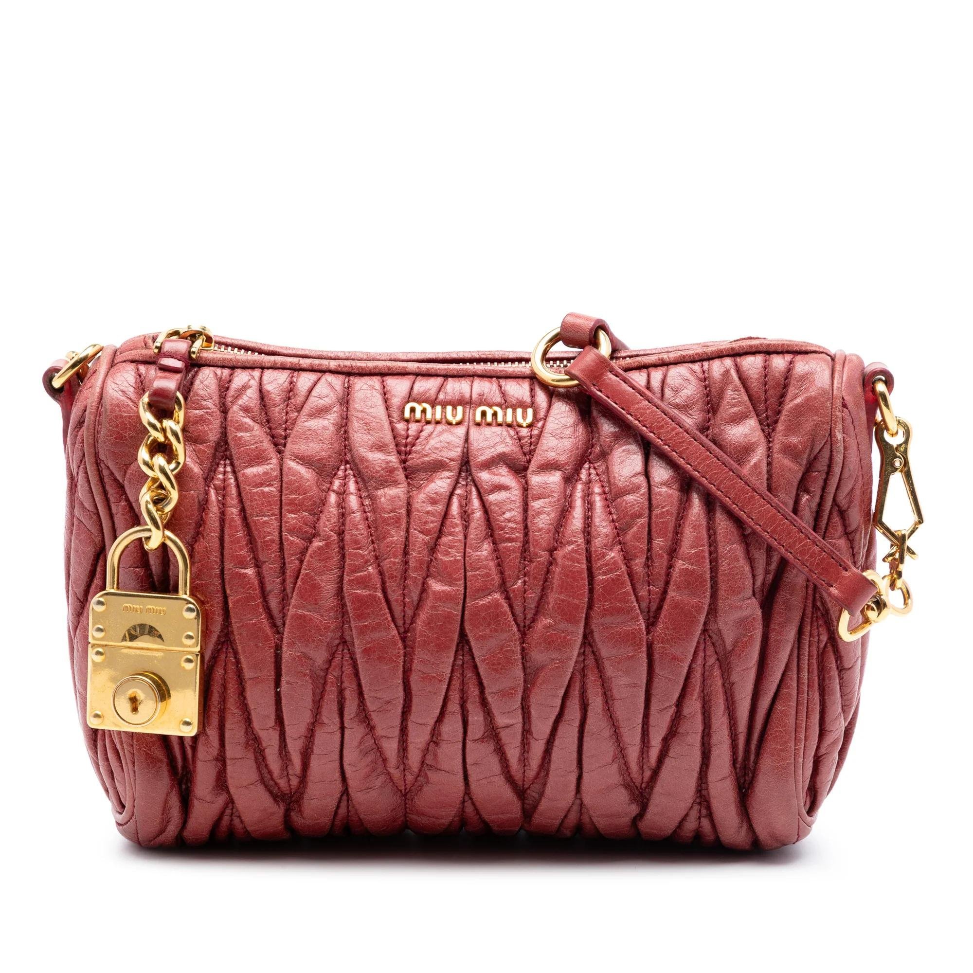 Matelassé pony-style calfskin handbag