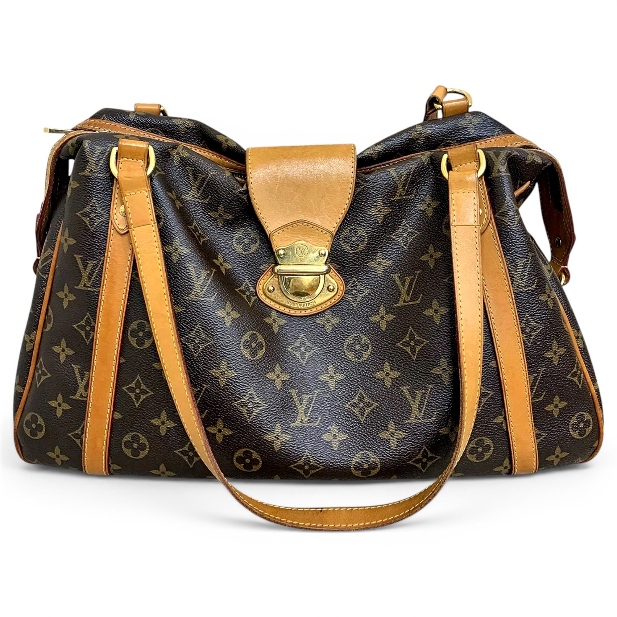 Stresa vinyl handbag