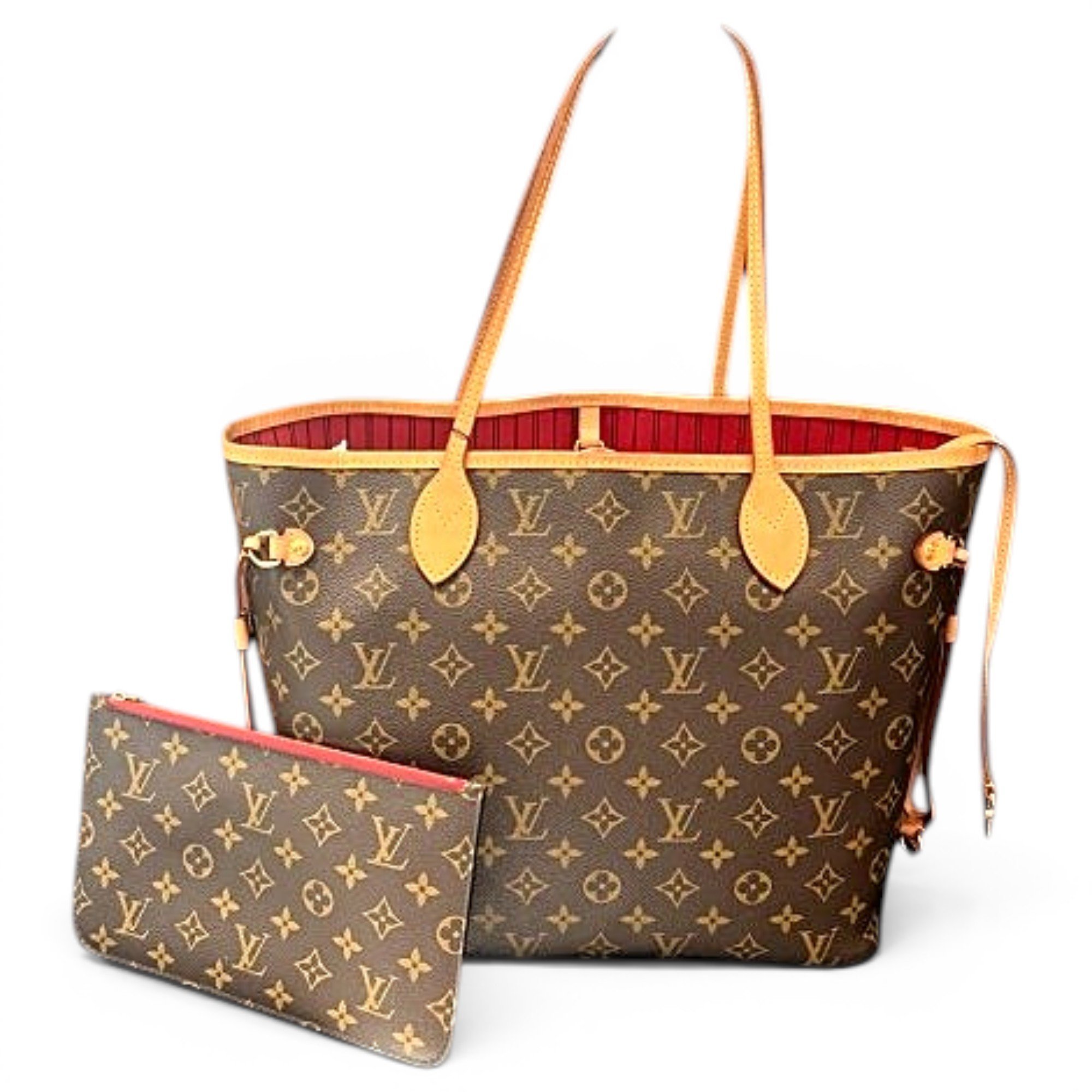 Neverfull leather tote