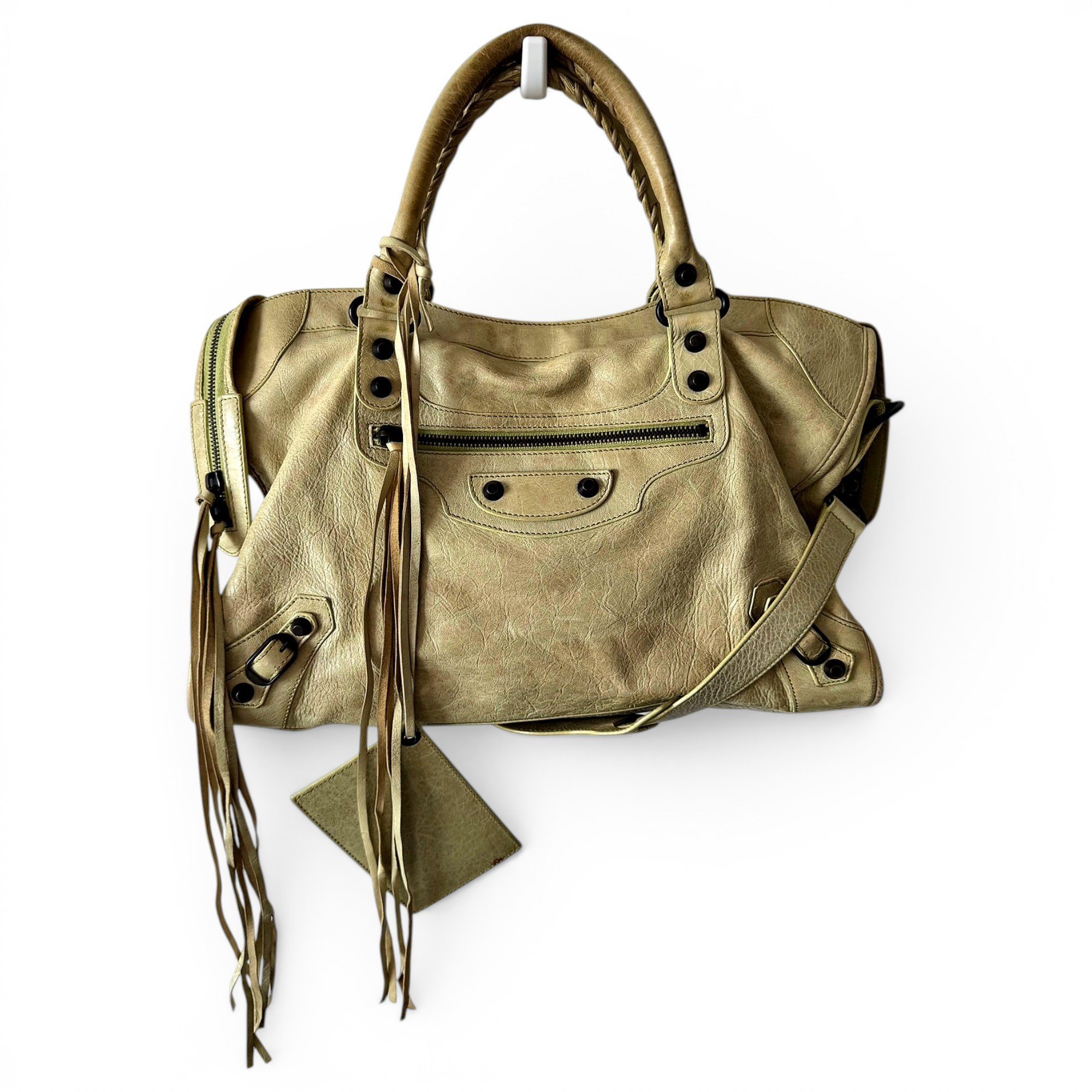 Balenciaga City leather handbag